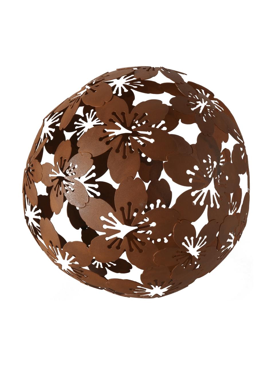 Sada dekorací Marella, 2 díly, Potažený kov, Hnědá, Ø 19 cm, V 19 cm