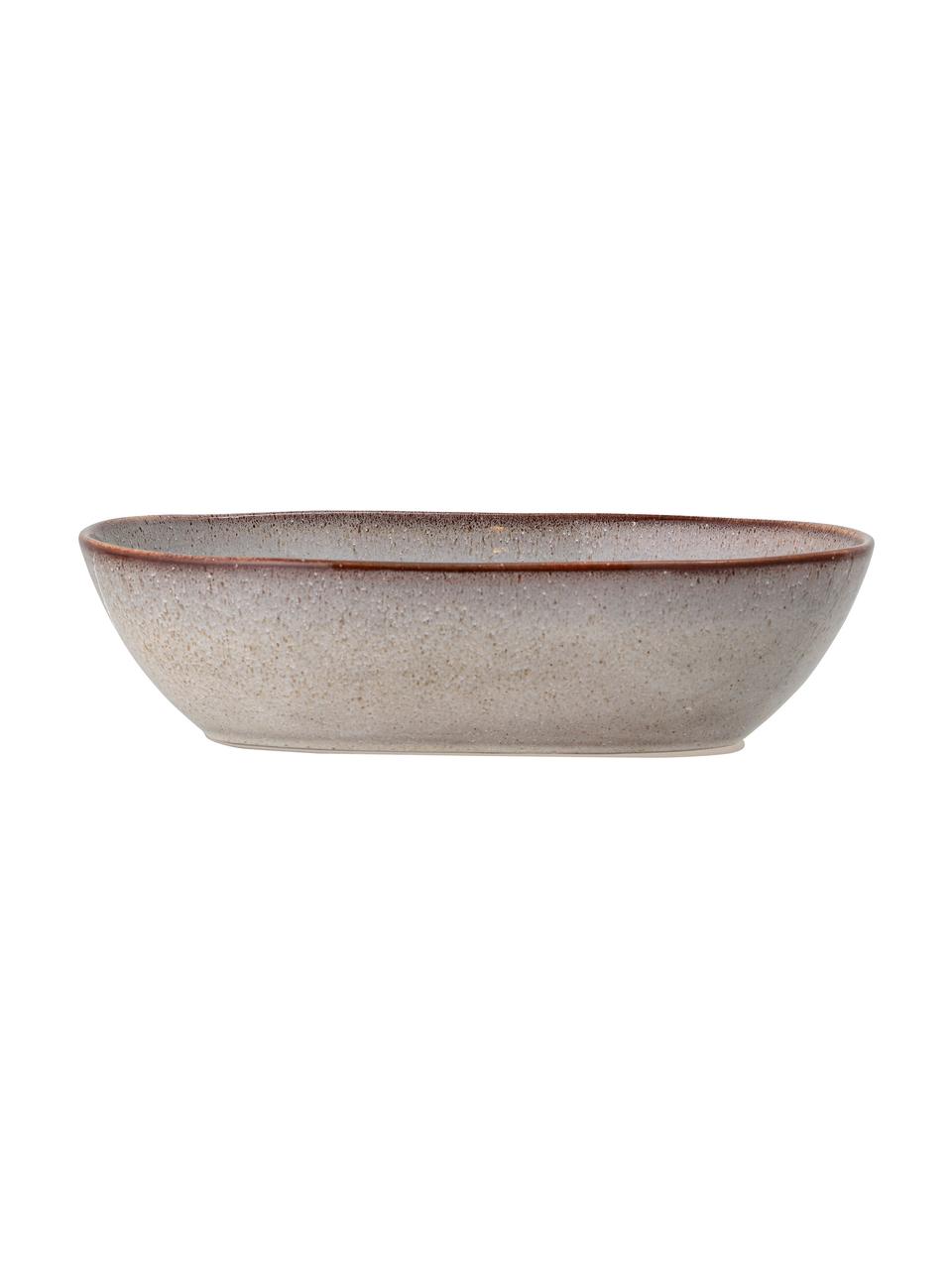 Cuencos artesanales de gres Sandrine, Gres, Tonos beige, An 26 x Al 7 cm