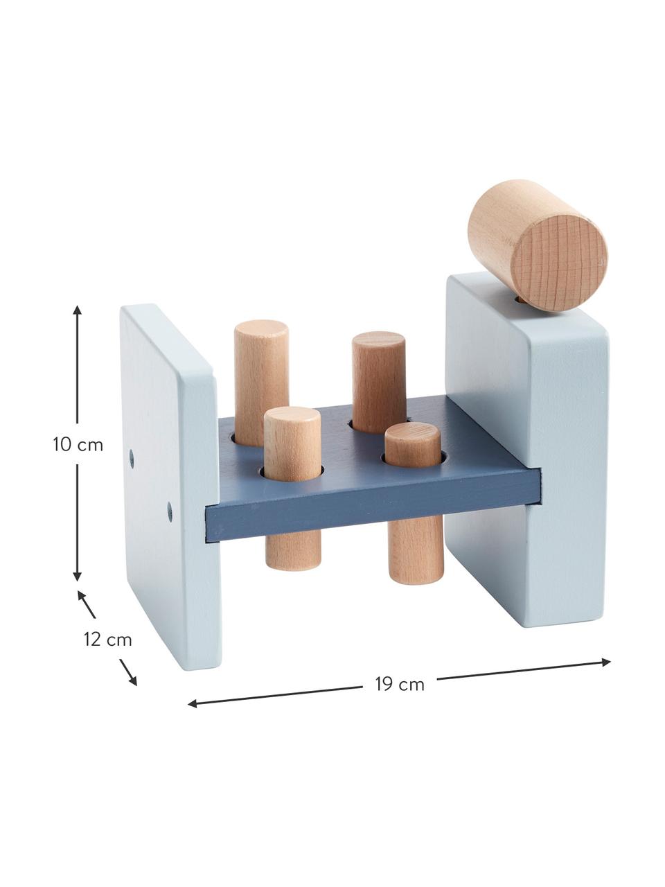 Spielzeug-Set Aiden, Holz, Blau, Holz, 19 x 10 cm