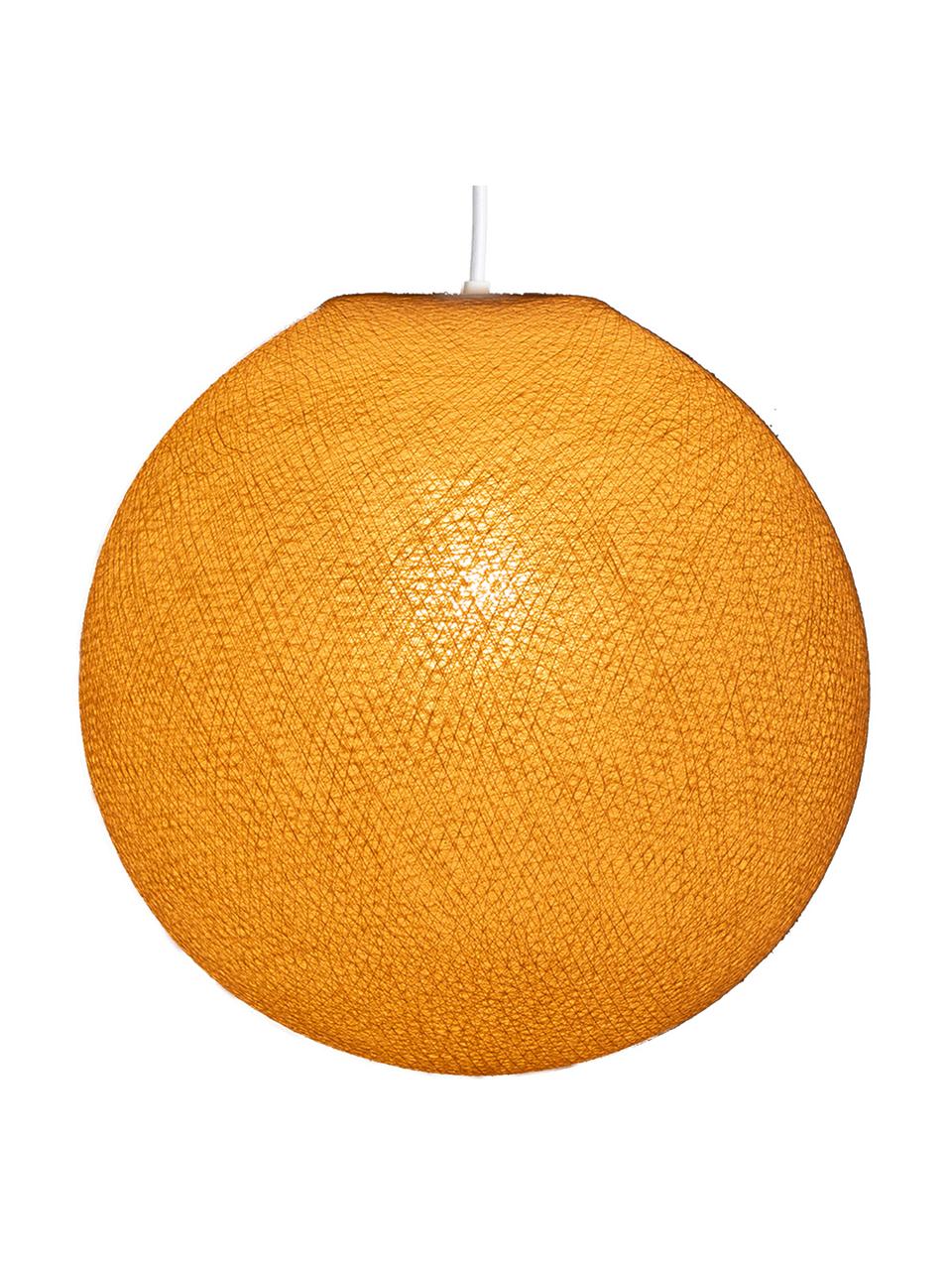 DIY hanglamp Colorain, Lampenkap: polyester, Beige, Ø 41 x H 135 cm