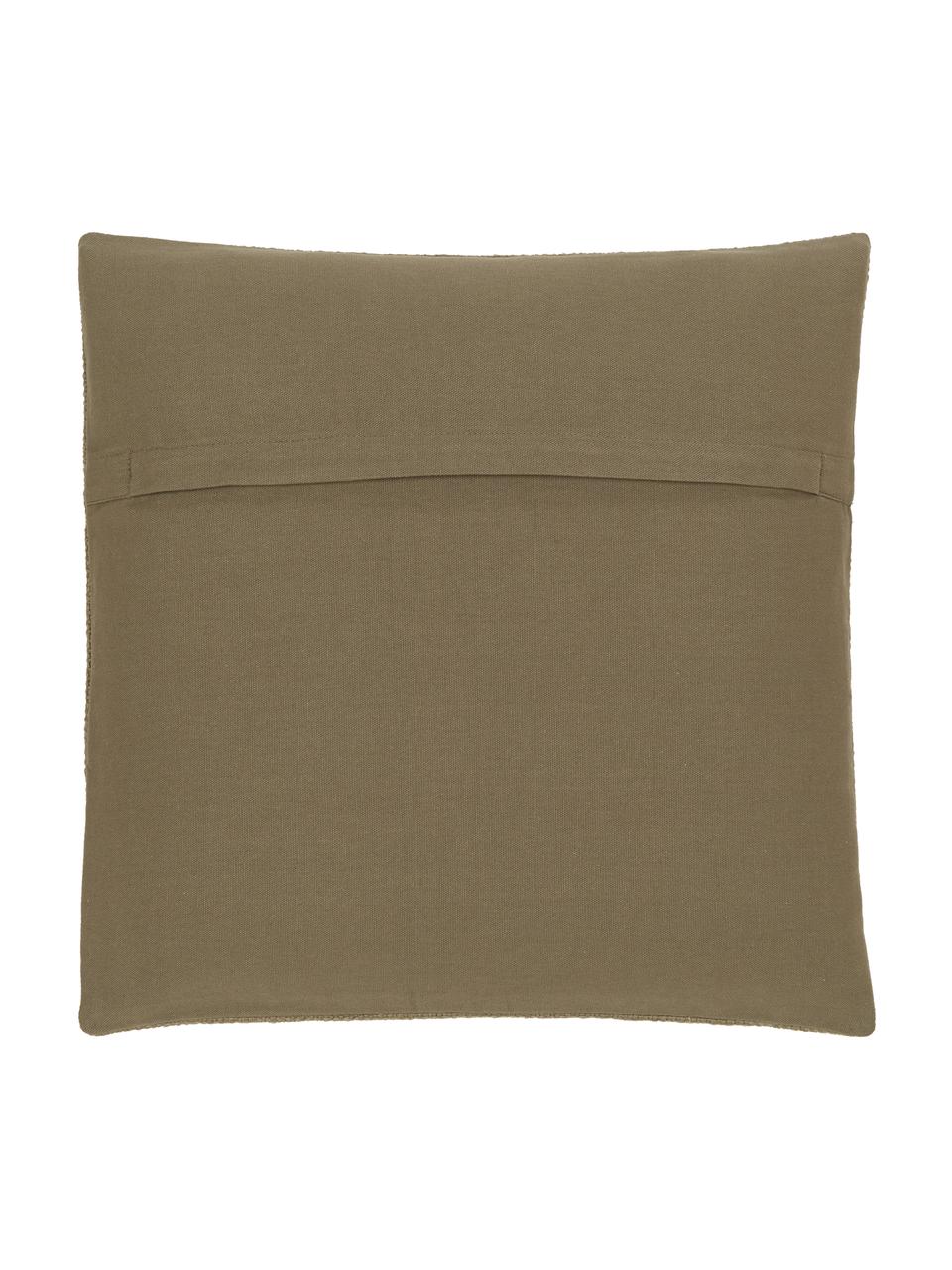 Poszewka na poduszkę Anise, 100% bawełna, Zielony, S 45 x D 45 cm