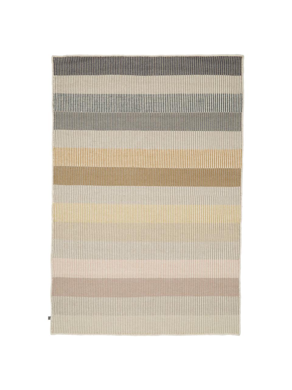 Alfombra kilim artesanal de lana Devise, 100% lana
Las alfombras de lana se pueden aflojar durante las primeras semanas de uso, la pelusa se reduce con el uso diario, Multicolor, An 200 x L 300 cm(Tamaño L)