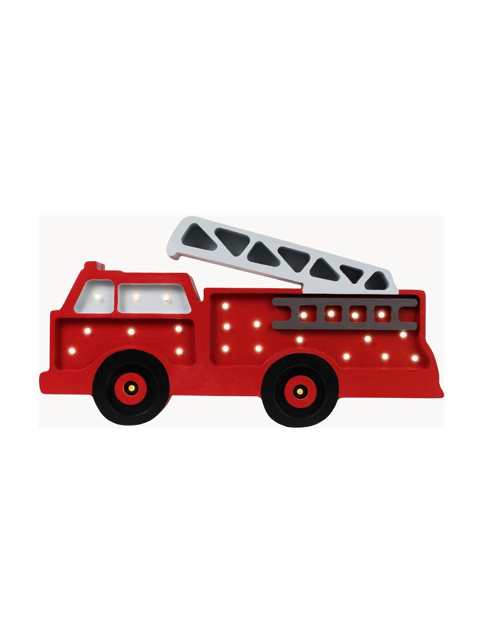 Veilleuse LED faite main avec minuterie et télécommande Fire Truck, intensité lumineuse variable, Bois de pin, laqué

Ce produit est fabriqué à partir de bois certifié FSC® issu d'une exploitation durable, Rouge, noir, gris clair, larg. 36 x haut. 24 cm