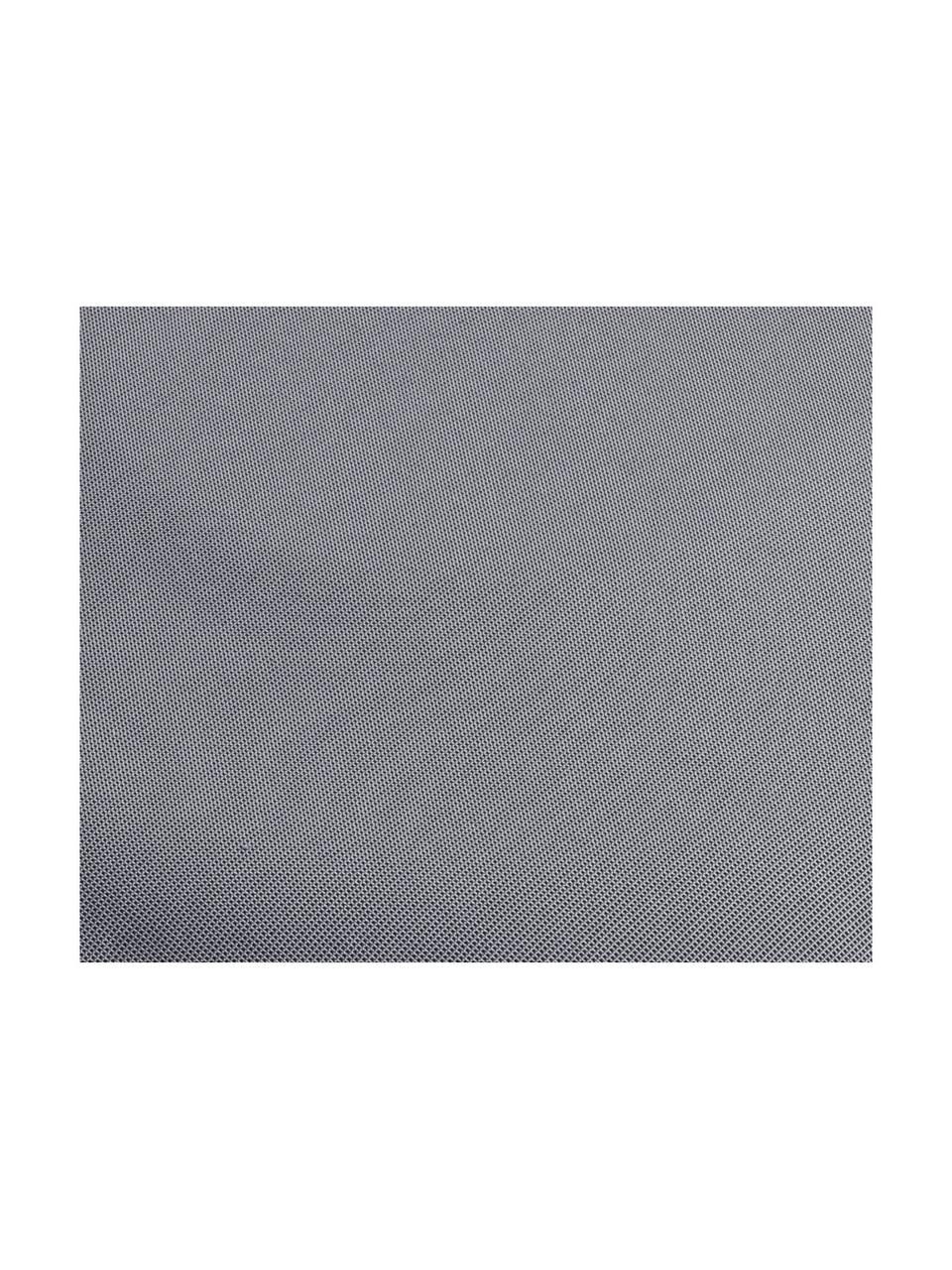 Vankúš do exteriéru s dvojfarebným tkaním St. Maxime, Tmavosivá, biela, Š 47 x D 47 cm