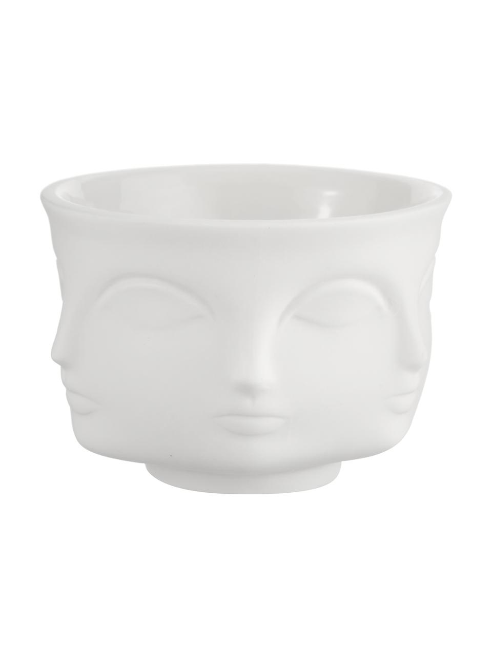 Cuenco pequeño de diseño Muse, Porcelana, Blanco, Ø 7 cm