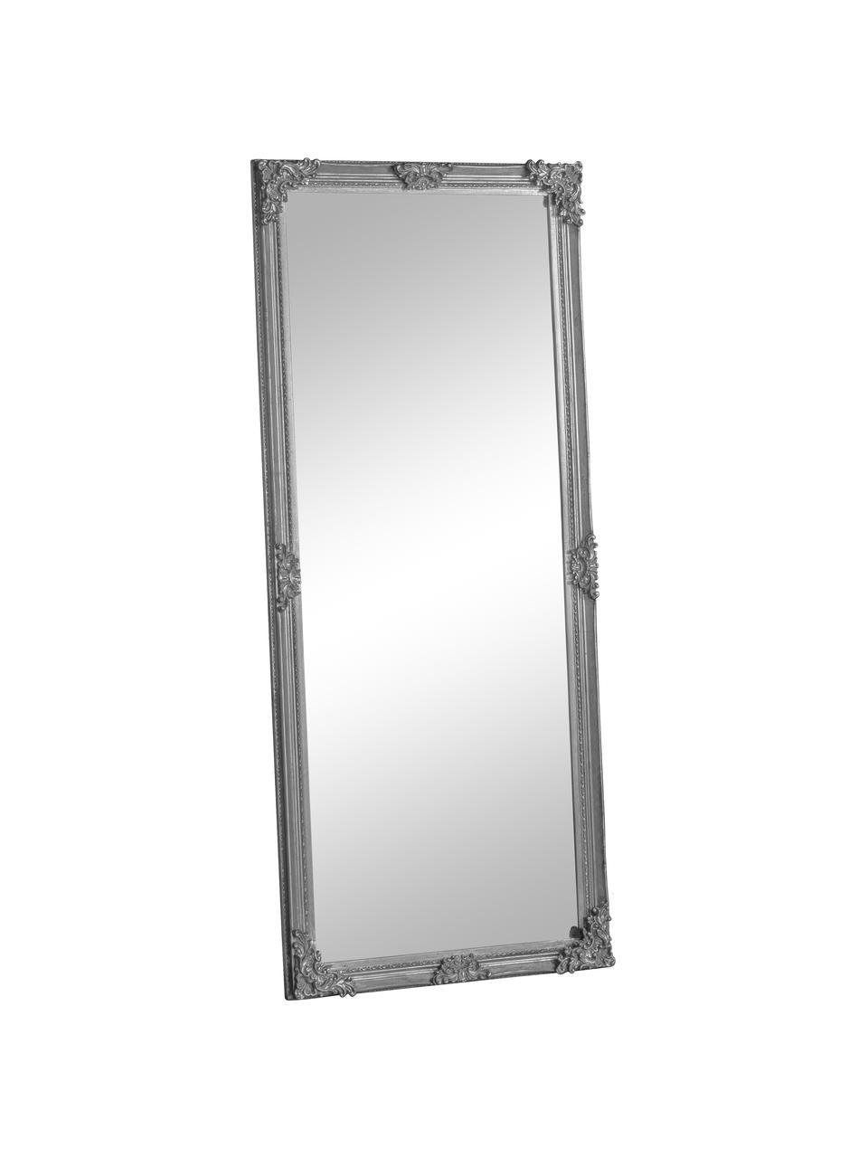 Miroir rectangulaire blanc à poser contre mur Fiennes, Blanc