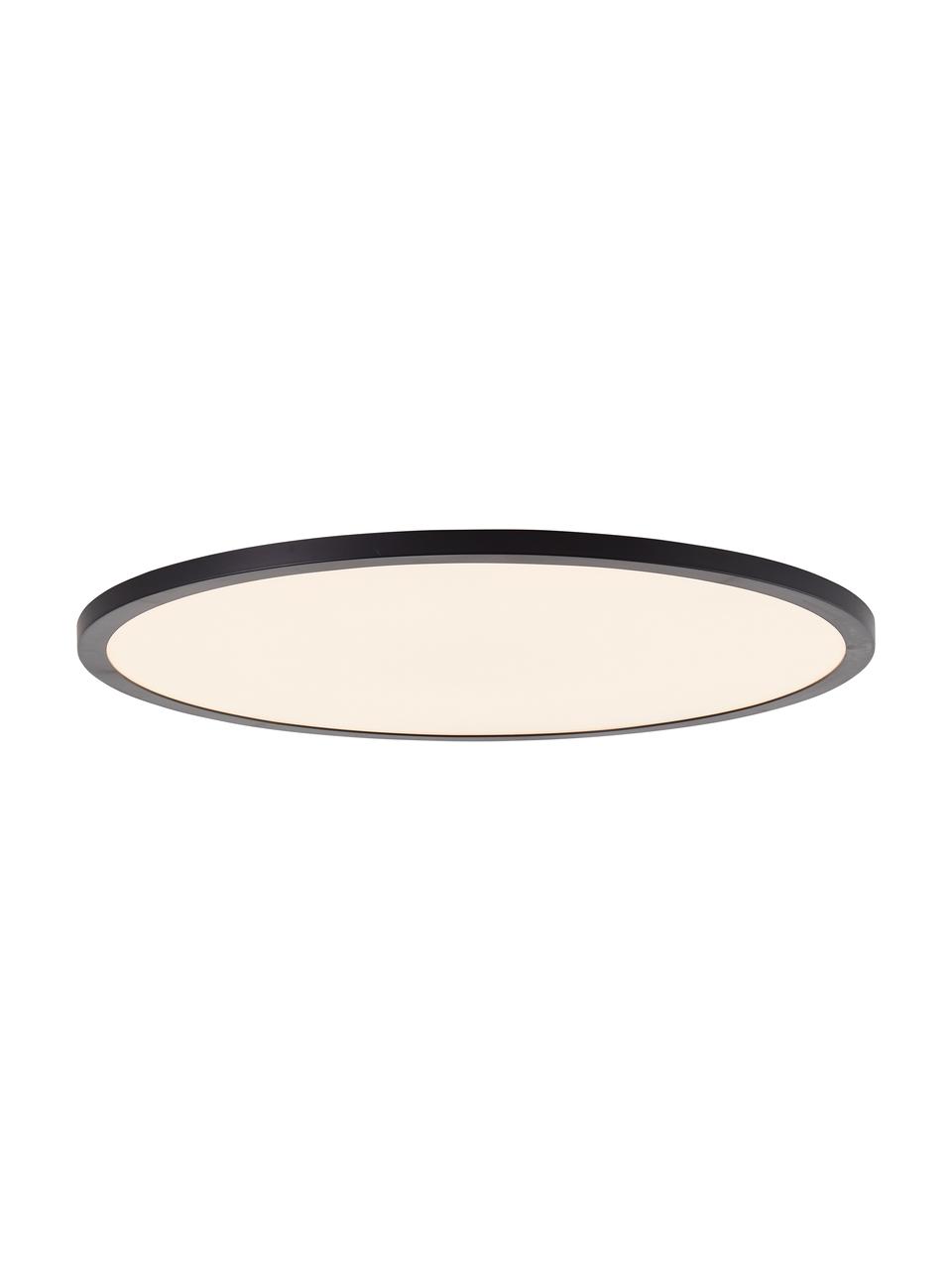 Stmievateľný LED panel so zmenou farby Tuco, Čierna, Ø 50 x V 3 cm