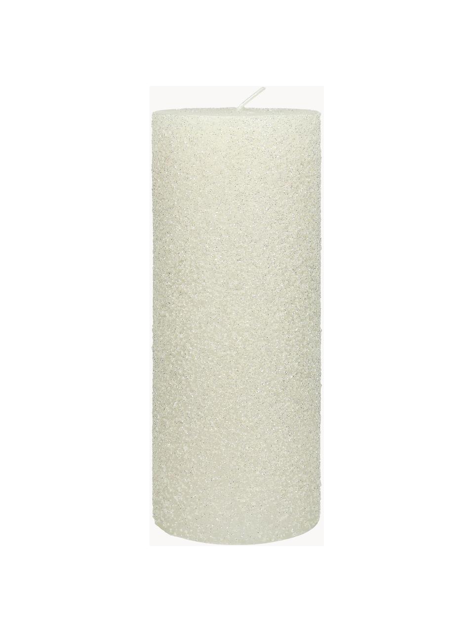 Bougie pilier blanche Flair, Cire, Blanc, Ø 7 x haut. 18 cm
