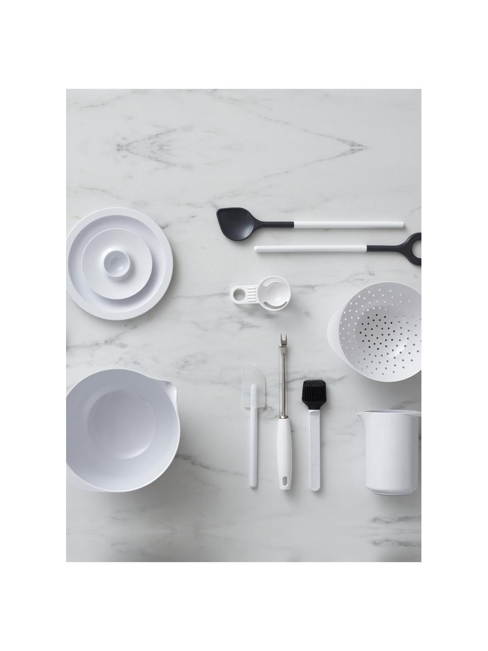 Scolapasta Margrethe, in diverse dimensioni, Melamina, Bianco, Ø 23 x Alt. 13 cm