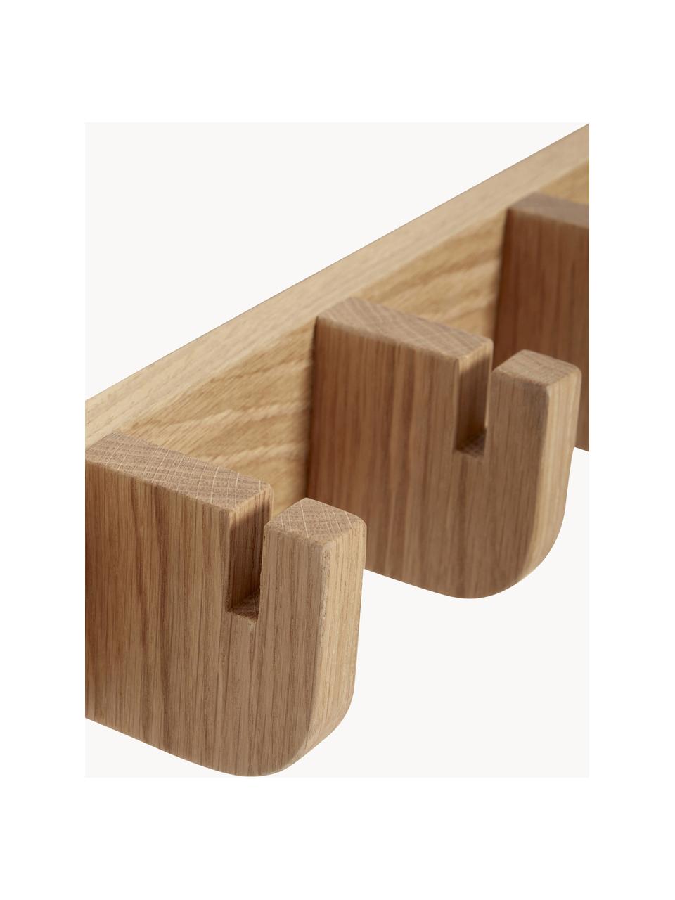 Appendiabiti da parete in legno di quercia Nomad, Legno di quercia

Questo prodotto è realizzato con legno di provenienza sostenibile e certificato FSC®, Legno di quercia, Larg. 96 cm