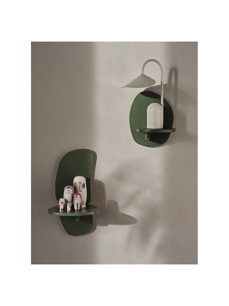 Étagère murale Pilu, MDF laqué

Ce produit est fabriqué à partir de bois certifié FSC® issu d'une exploitation durable, Vert foncé, mat, larg. 22 x haut. 40 cm