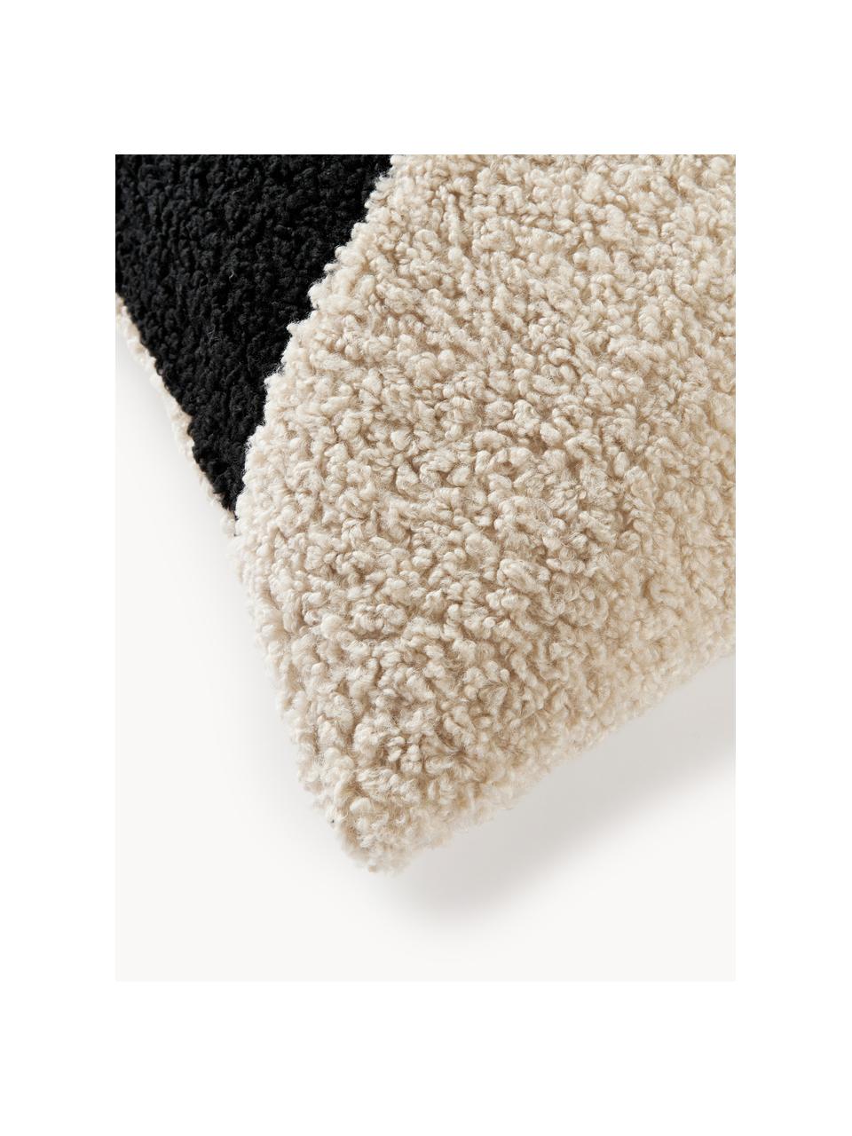 Velký plyšový povlak na polštář Mateo, 100 % polyester (plyšový kožíšek)

Materiál použitý v tomto produktu byl testován na škodlivé látky a certifikován podle STANDARD 100 od OEKO-TEX®, 22.HCN.34554., Černá, béžová, Š 60 cm, D 60 cm