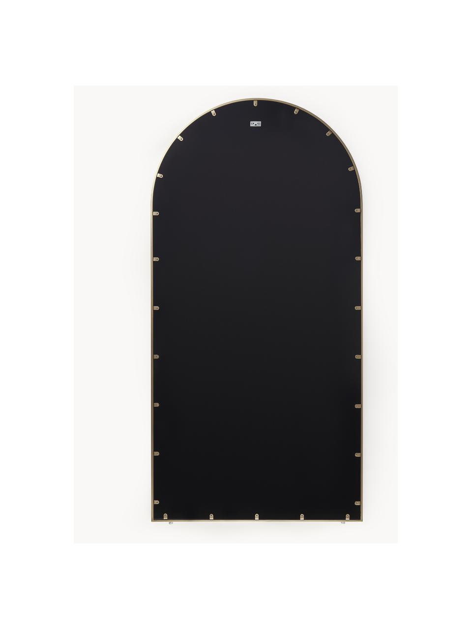Miroir mural look fenêtre Clarita, Doré, larg. 90 x haut. 180 cm