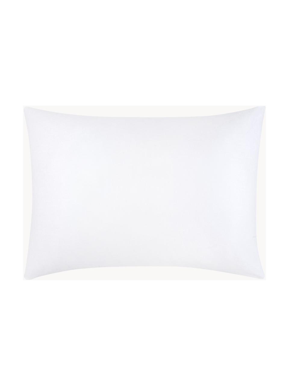 Funda de almohada de satén Comfort, Blanco, An 50 x L 70 cm