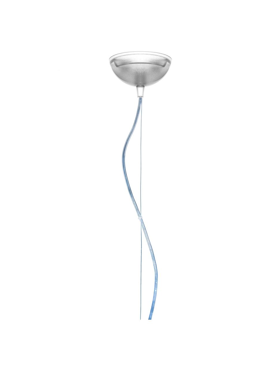 Lámpara de techo Small FL/Y, Pantalla: plástico, Cable: plástico, Transparente, Ø 38 x Al 28 cm