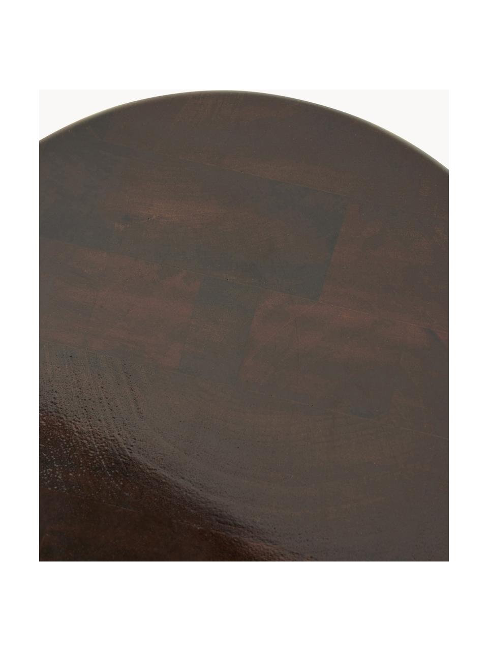 Stolička z mangového dřeva Burgundy, Lakované mangové dřevo, Mangové dřevo, Š 33 cm, V 48 cm