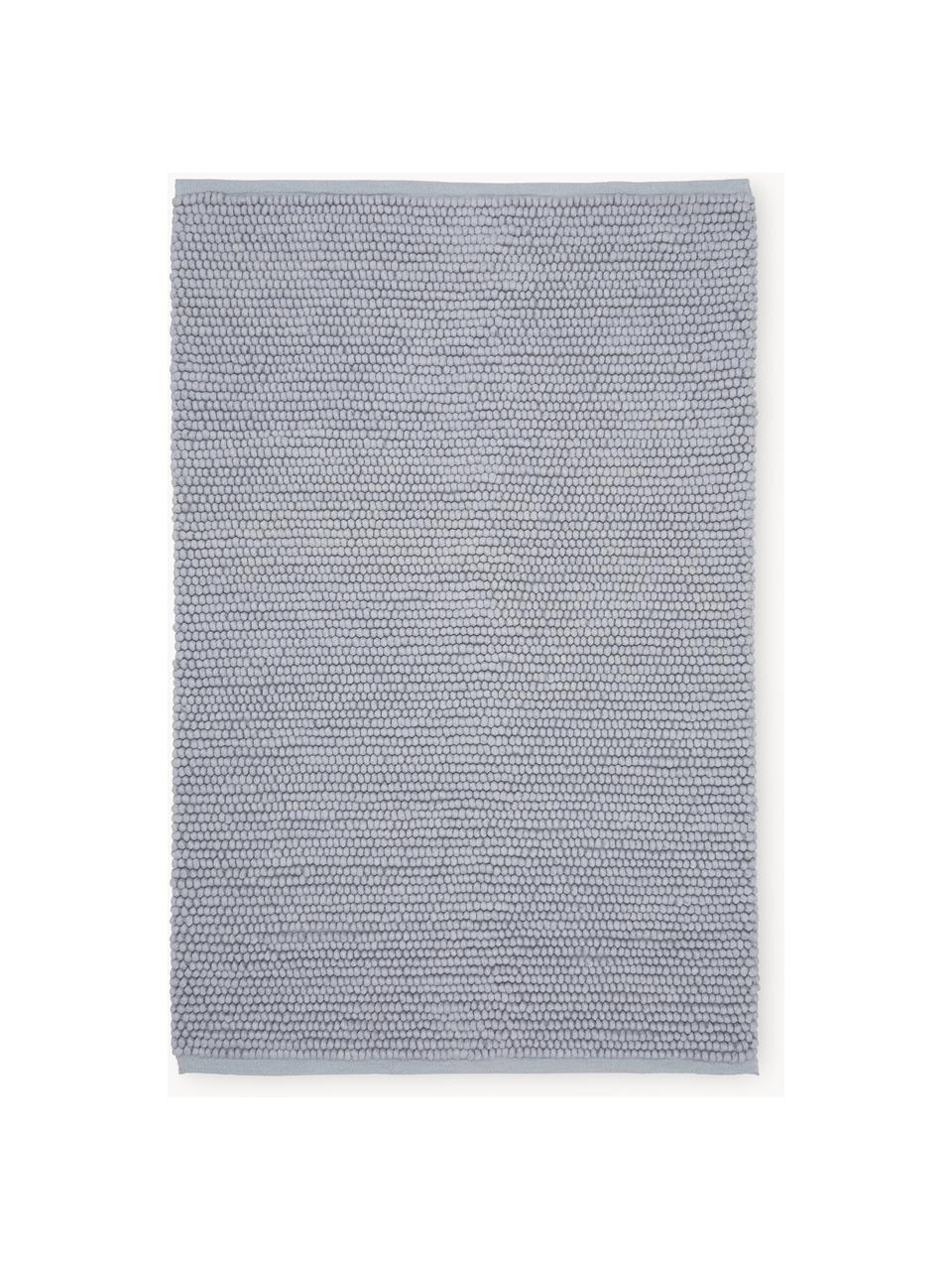 Tapis en laine tissé main Pebble, 80 % laine, 20 % nylon

Le matériau est certifié STANDARD 100 OEKO-TEX®, 21.HIN.90042, HOHENSTEIN HTTI

Les tapis en laine peuvent perdre des fibres lors des premières semaines et des peluches peuvent se former, ce phénomène est naturel et diminue à mesure de votre usage et du temps, Gris, larg. 120 x long. 180 cm (taille S)