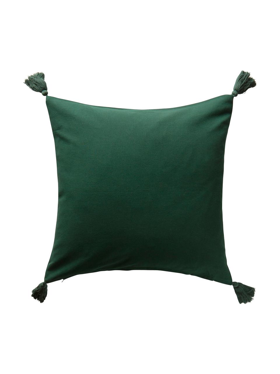 Ensemble de housses de coussin Marianne, 3 élém., Rouge, vert