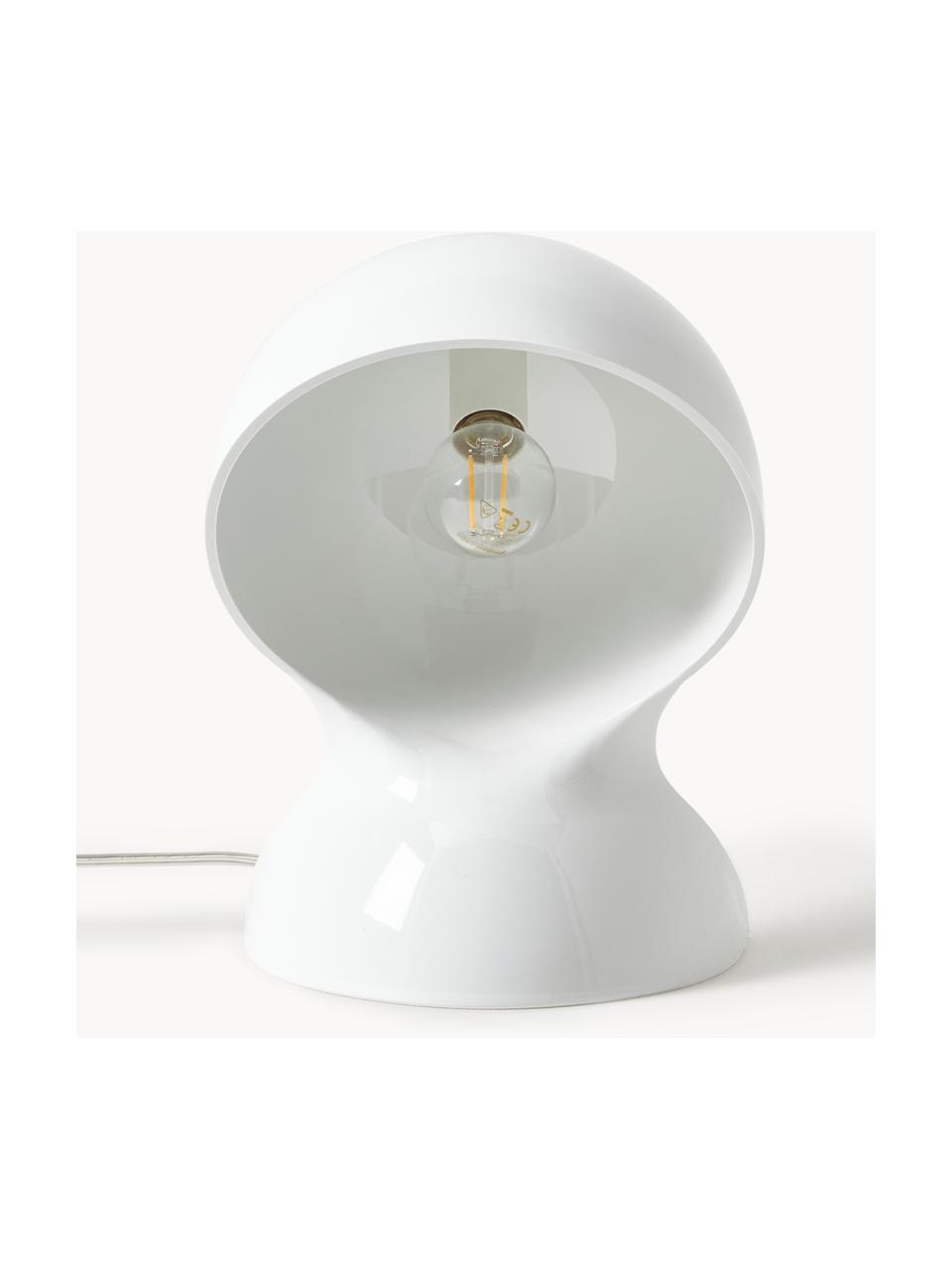 Lampa stołowa Dalù, Poliwęglan, Biały, Ø 18 x 26 cm