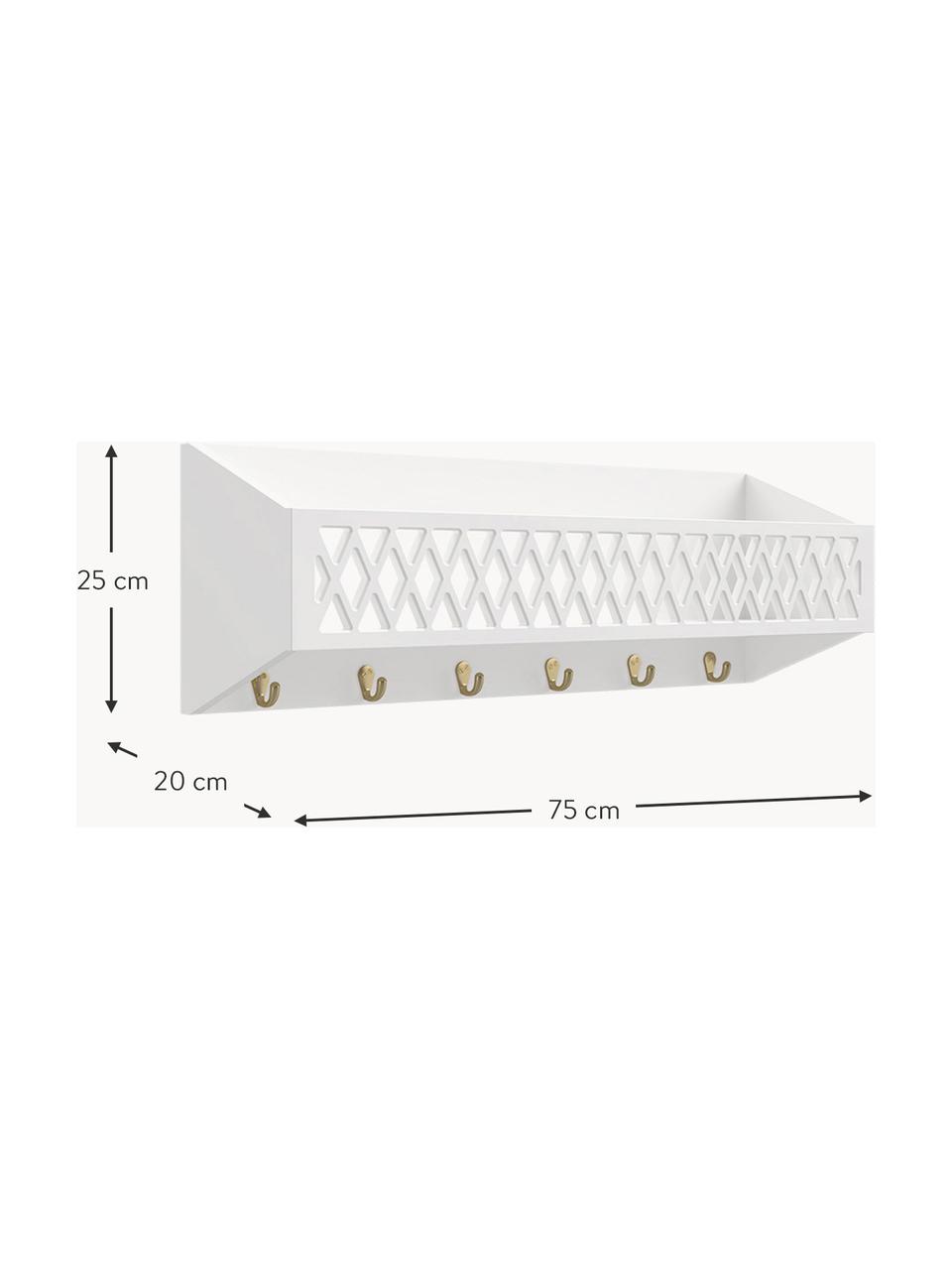 Étagère murale pour enfant Harlequin, MDF

Ce produit est fabriqué à partir de bois certifié FSC® issu d'une exploitation durable, Bois blanc laqué, larg. 75 x haut. 25 cm