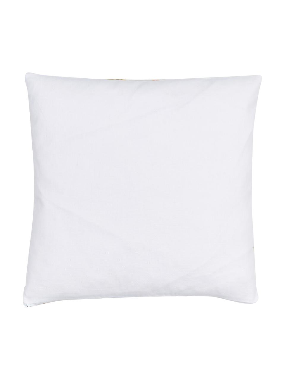 Housse de coussin 45x45 Fruits de Candice Gray, 100 % coton, certifié GOTS, Multicolore, larg. 45 x long. 45 cm