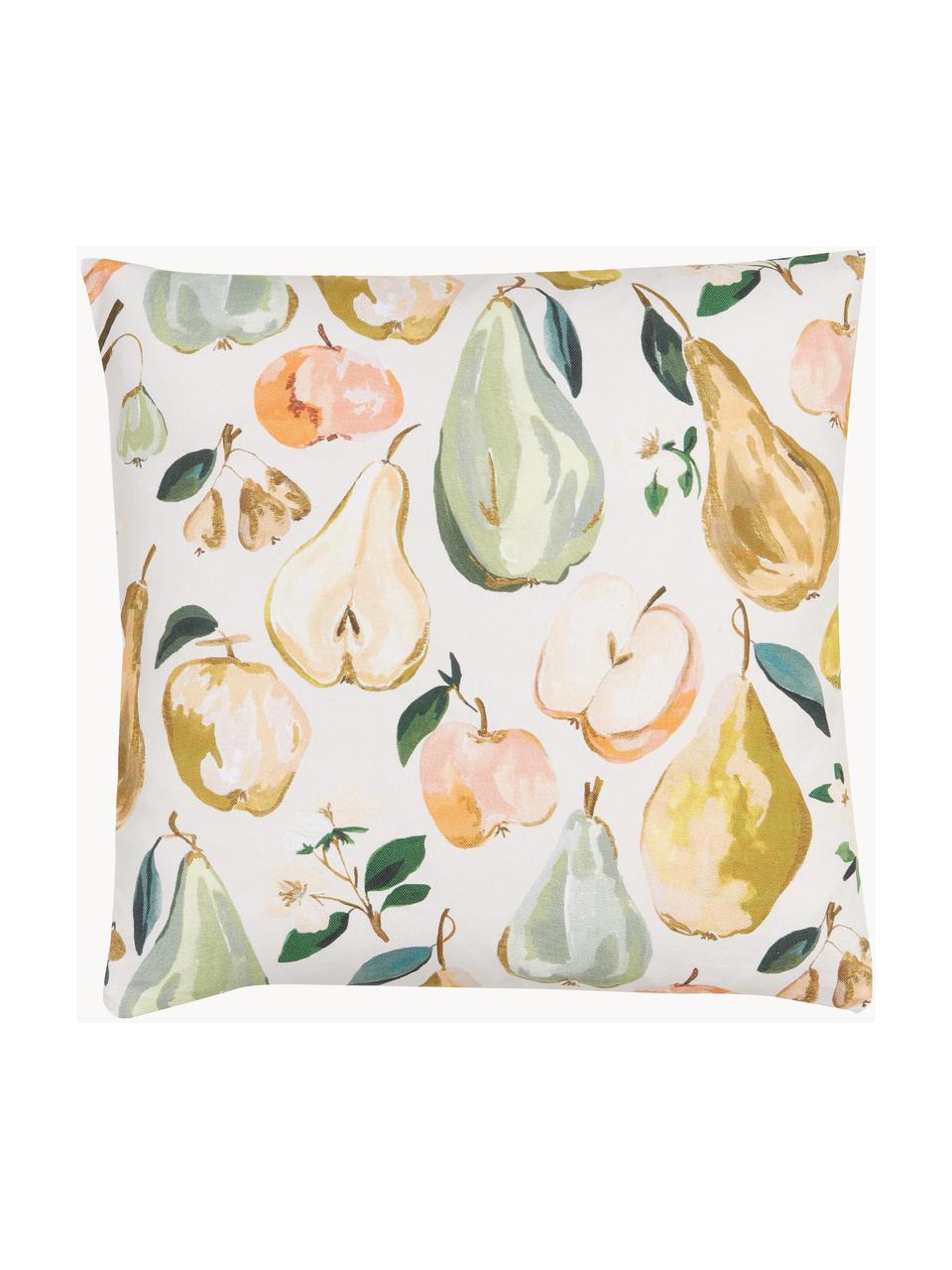 Housse de coussin 45x45 Fruits de Candice Gray, 100 % coton, certifié GOTS, Multicolore, larg. 45 x long. 45 cm