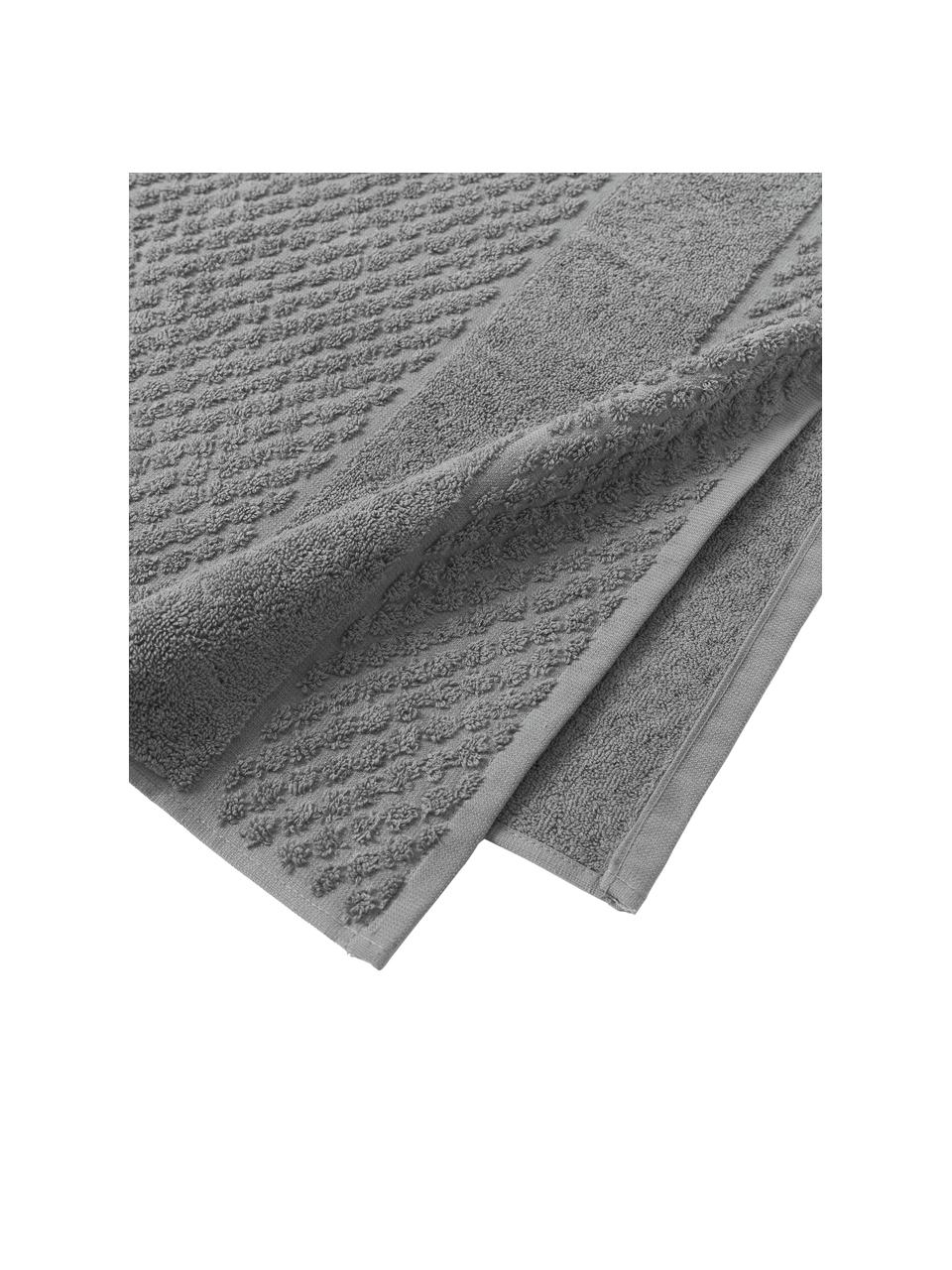 Ręcznik Katharina, Ciemny szary, Ręcznik kąpielowy, S 100 x D 150 cm