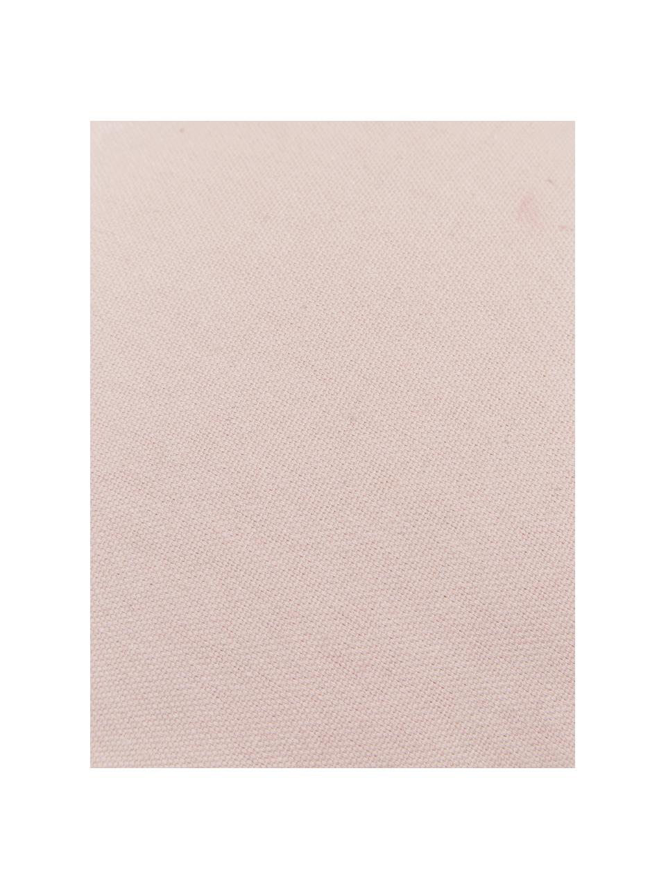Cuscino tesuto a maglia grossa Sparkle, Rivestimento: 100% cotone, Rosa, Larg. 45 x Lung. 45 cm
