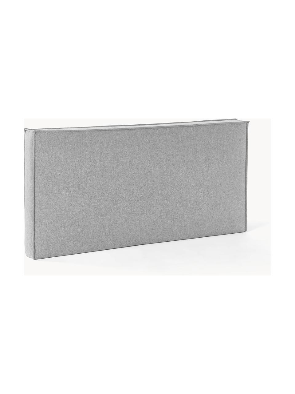 Gestoffeerd hoofdeinde Kamila, Bekleding: 100% polyester Met 115.00, Frame: grenenhout, MDF, FSC-gece, Grijs, B 150 cm x H 80 cm