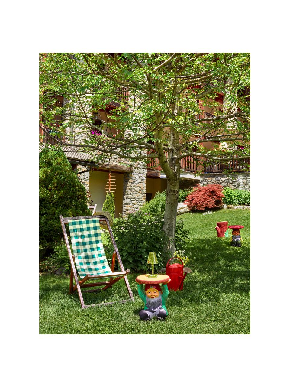 Kulatý zahradní odkládací stolek Attila, Umělá hmota, Více barev, Ø 34 cm, V 41 cm
