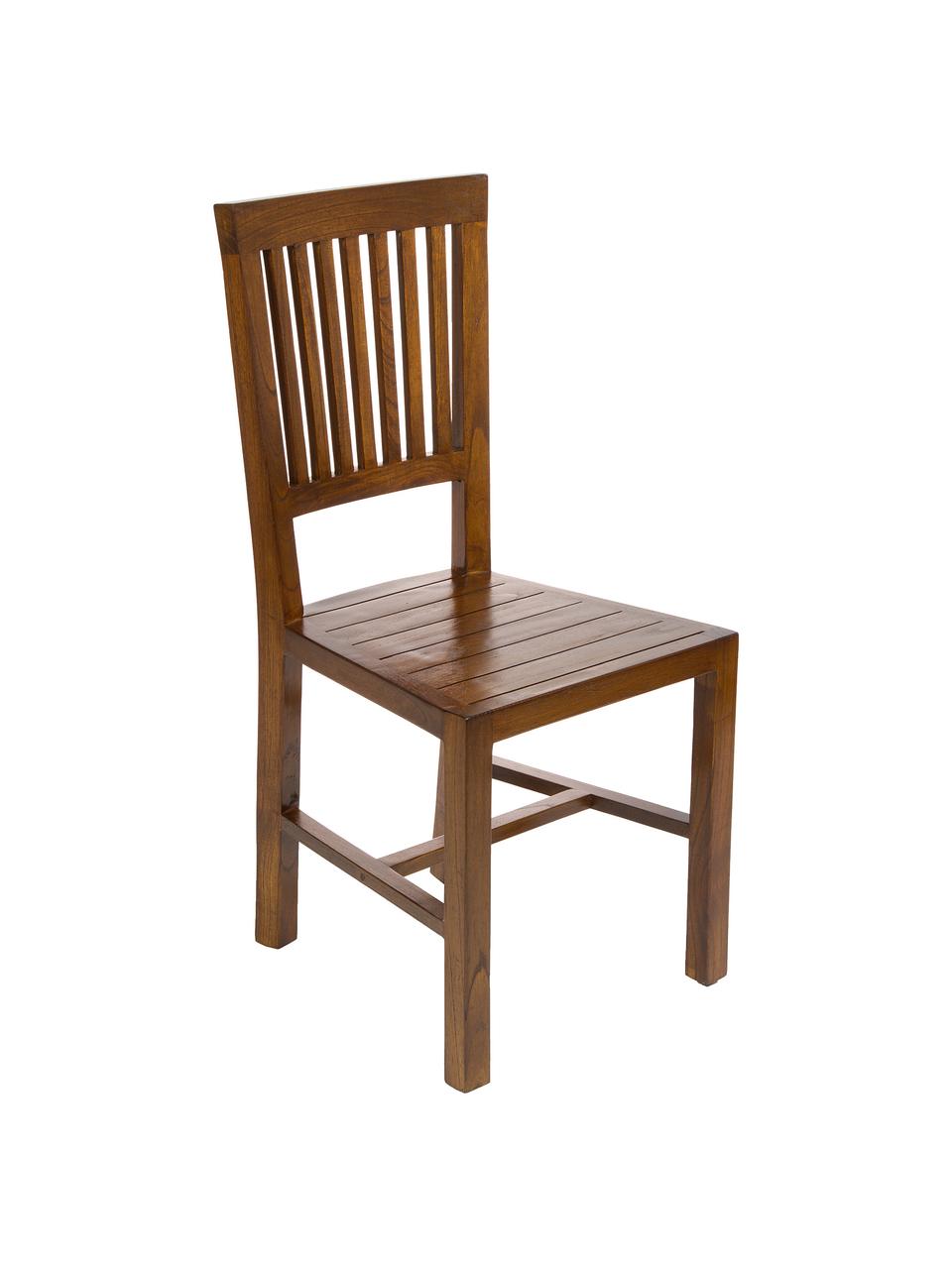 Krzesło Forest, Drewno mindi, Brązowy, S 45 x G 45 cm