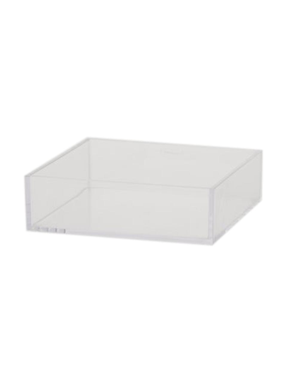 Pudełko do przechowywania Bora, Akryl, Transparentny, S 16 x D 16 cm