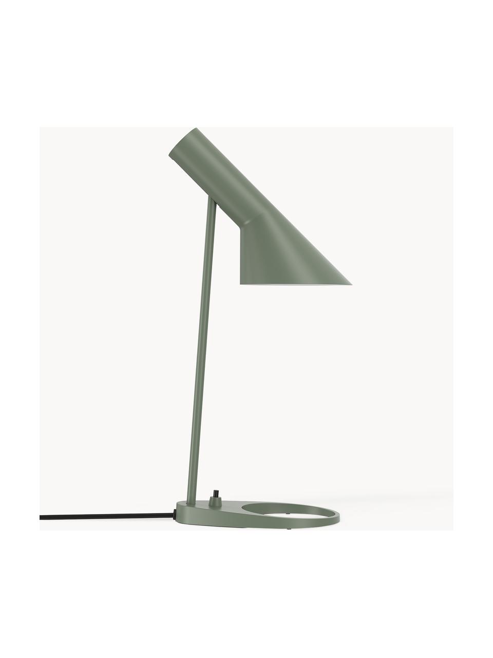 Lampada da scrivania AJ, varie misure, Lampada: acciaio rivestito, Verde salvia, Larg. 25 x Alt. 43 cm
