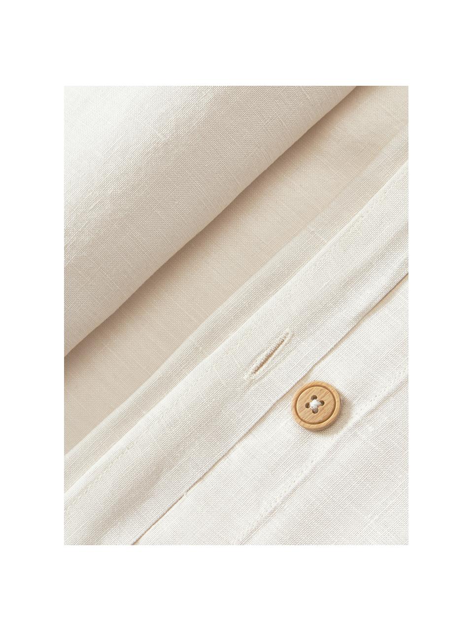 Housse de couette en lin délavé avec ourlet Pure, 100 % pur lin
Densité 110 fils par pouce carré, qualité standard

Le matériau est certifié STANDARD 100 OEKO-TEX®, 15.HIN.65948, HOHENSTEIN HTTI, Blanc cassé, larg. 200 x long. 200 cm