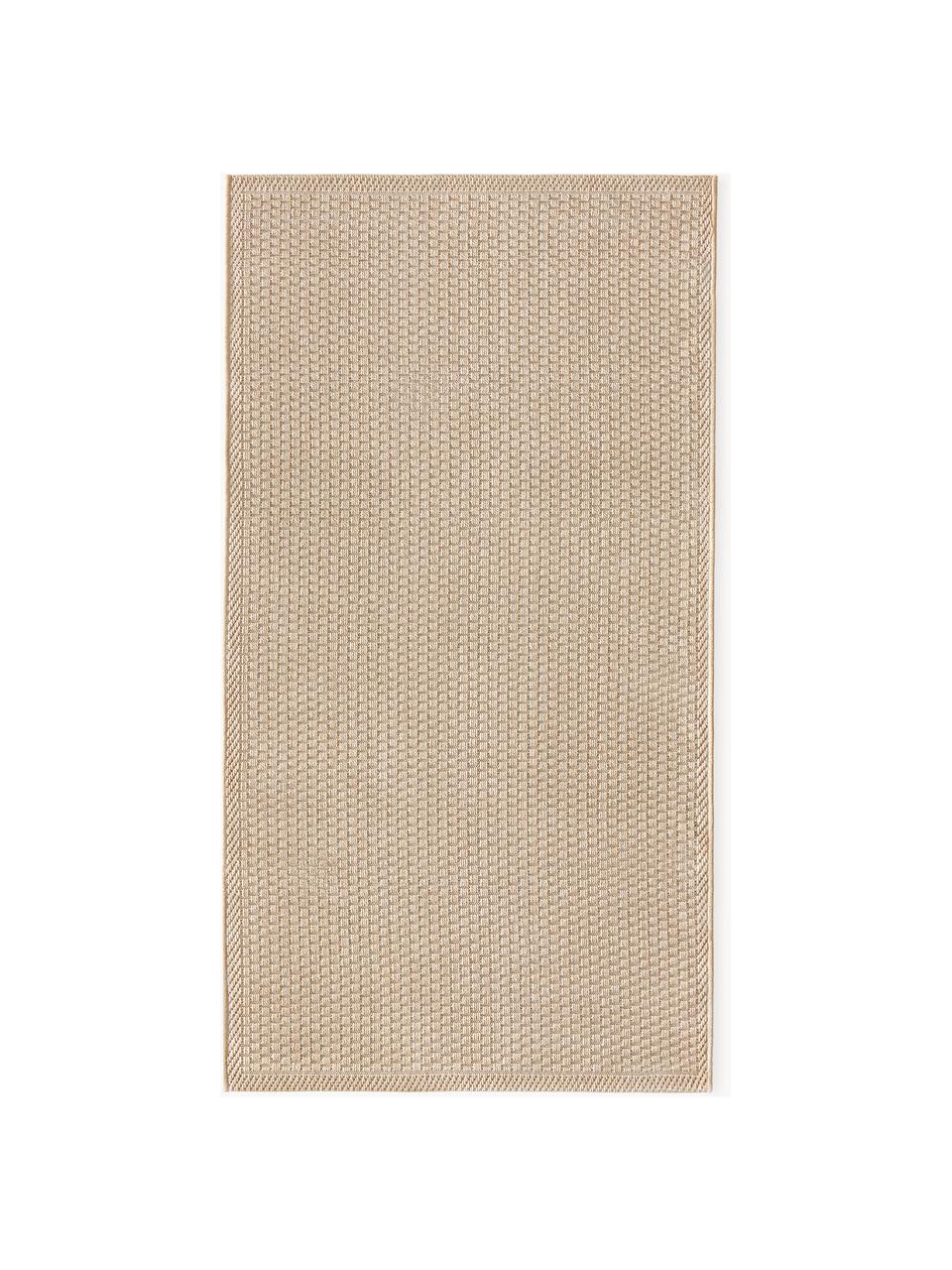 Tapis d'extérieur Toronto, 100 % polypropylène, Beige, larg. 200 x long. 300 cm (taille L)