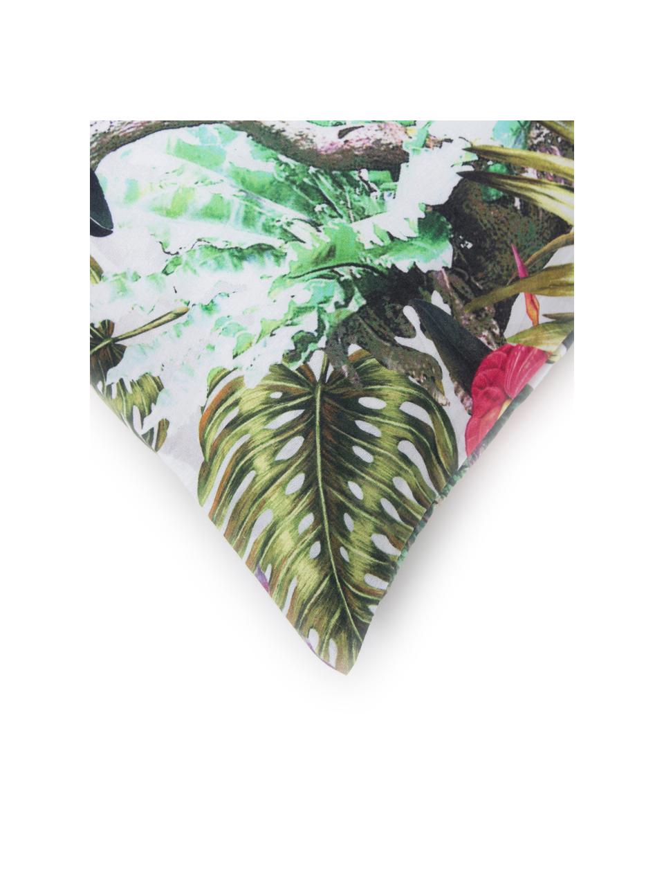 Fundas de almohada Tropic, 2 uds., 50 x 75 cm, 100% algodón
El algodón da una sensación agradable y suave en la piel, absorbe bien la humedad y es adecuado para personas alérgicas, Blanco, multicolor, An 50 x L 75 cm