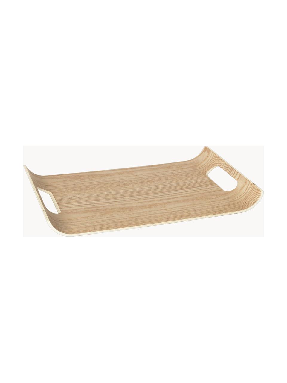 Deko-Tablett Wilo aus Holz, B 36 cm, Holz, Helles Holz, B 36 x T 25 cm