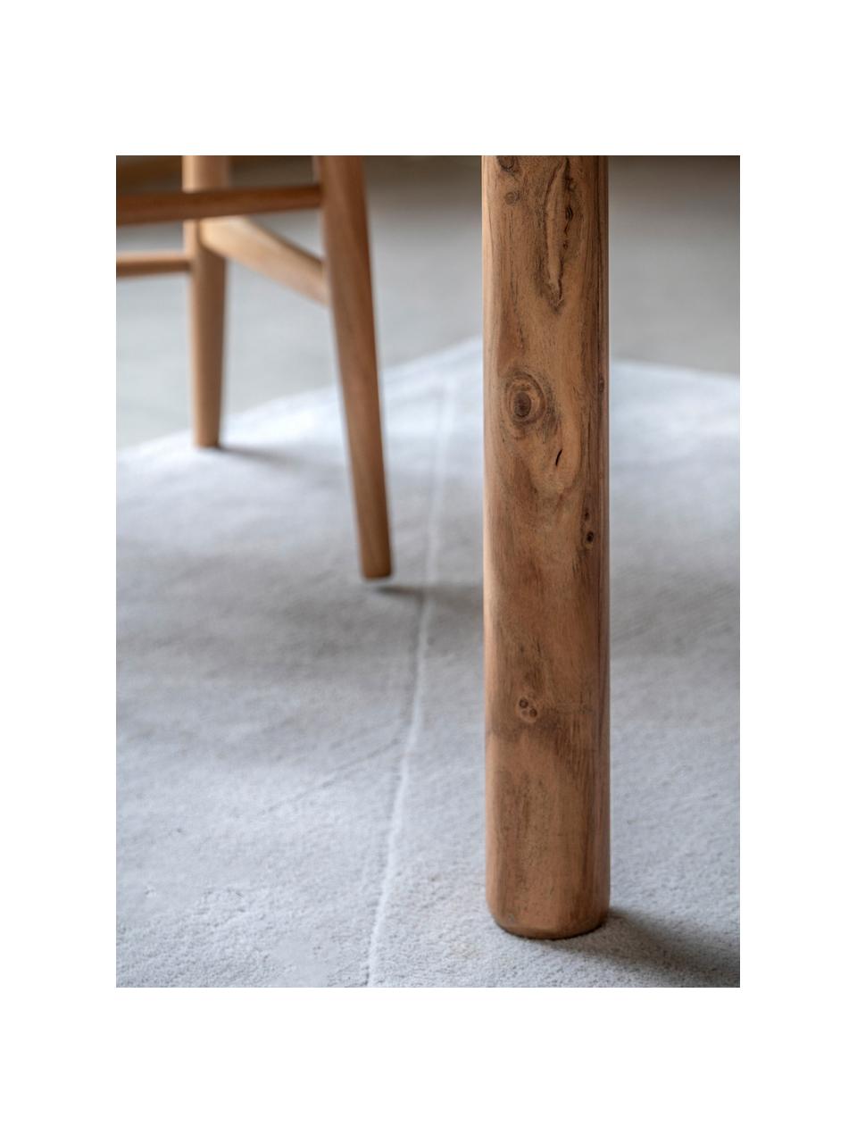 Jídelní stůl z akáciového dřeva Cannes, 200 x 90 cm, Akátové dřevo, Akáciové dřevo, Š 200 cm, V 90 cm