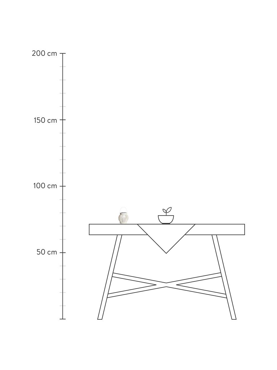 Solar LED-Kerze Lantern, Weiß, B 16 x H 16 cm