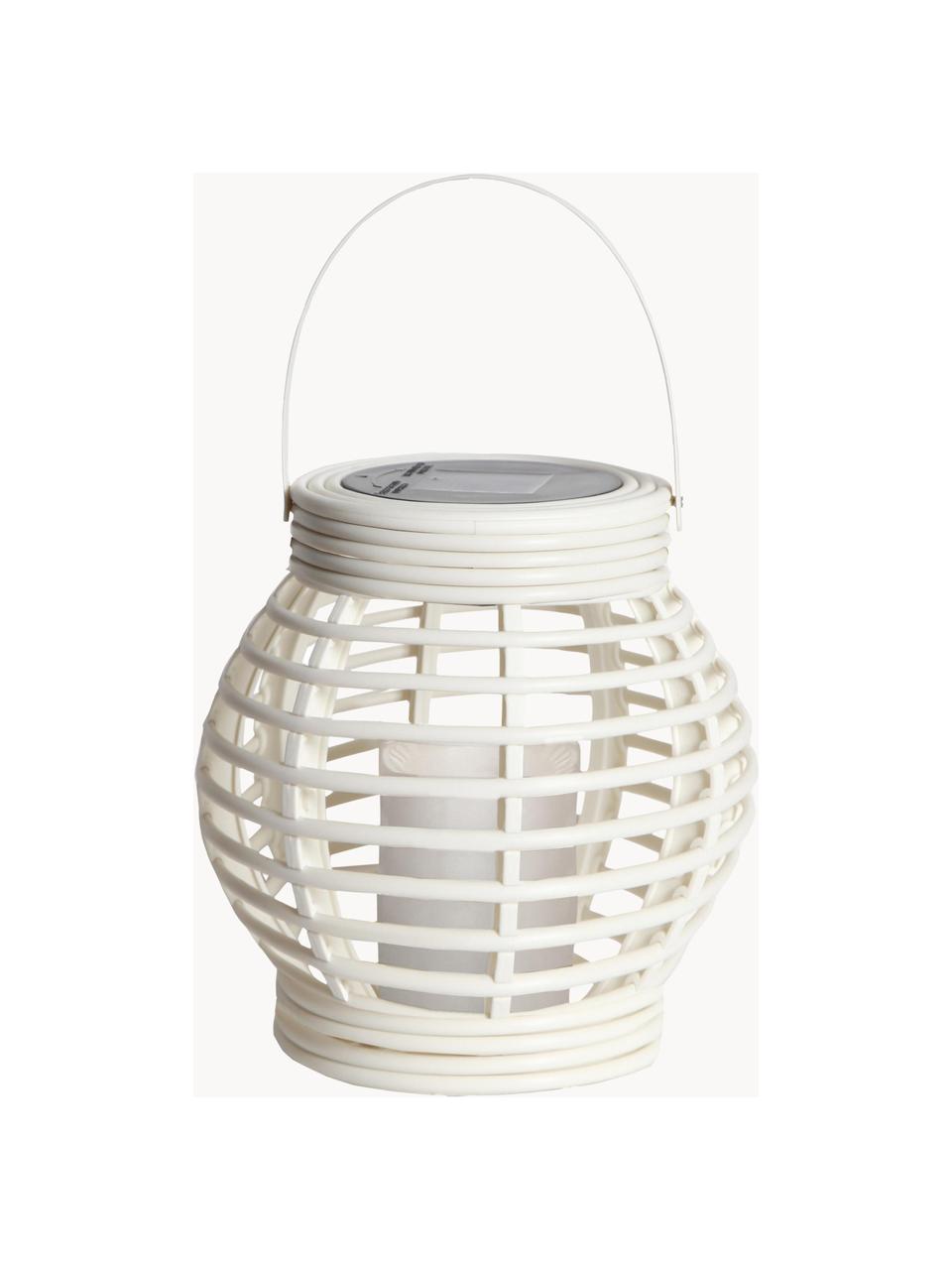 Lanterne solaire LED Lantern, Blanc, larg. 16 x haut. 16 cm
