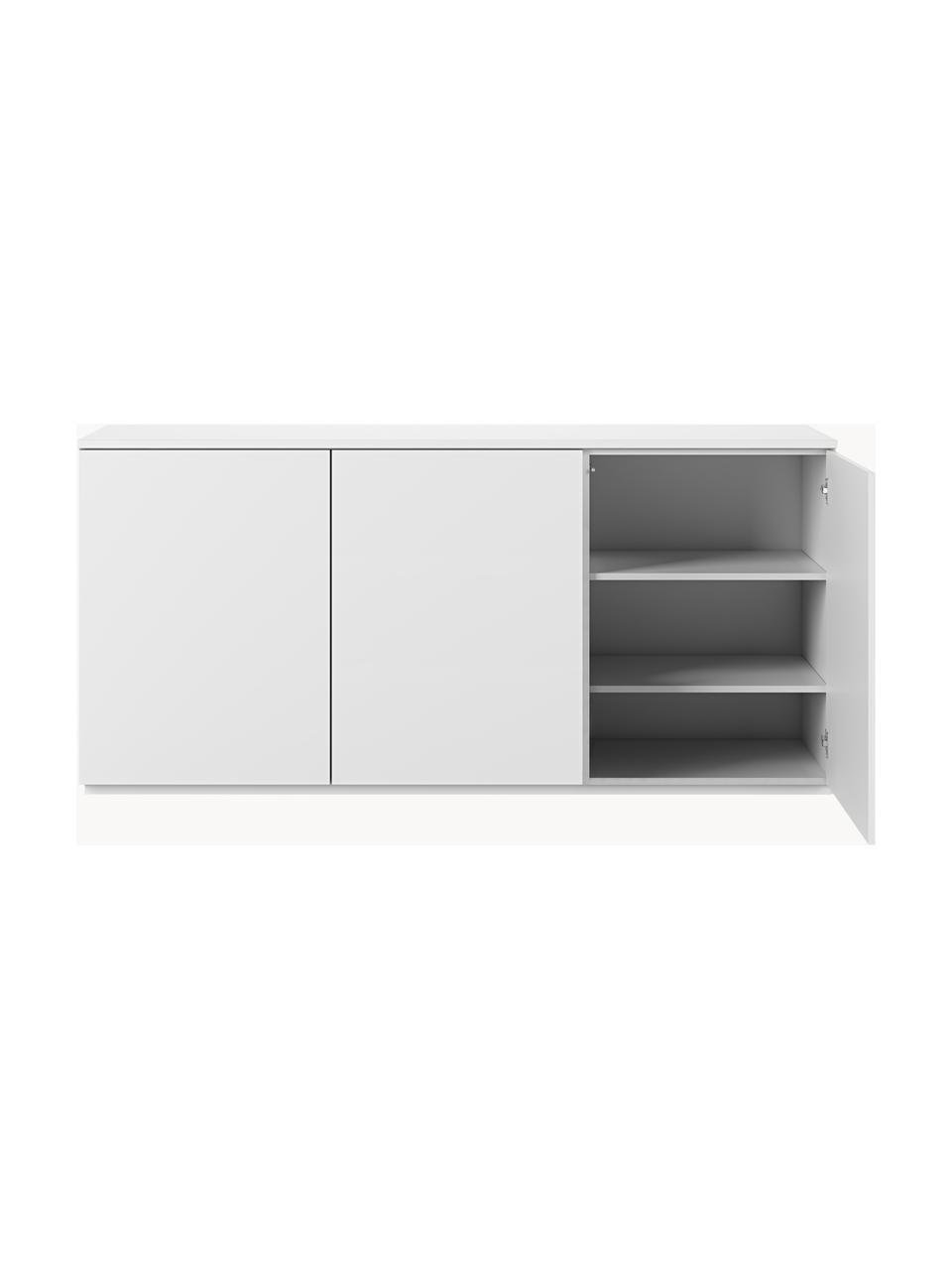 Dressoir Join, Gelakt MDF

Dit product is gemaakt van duurzaam geproduceerd, FSC®-gecertificeerd hout., Wit, B 180 x H 84 cm