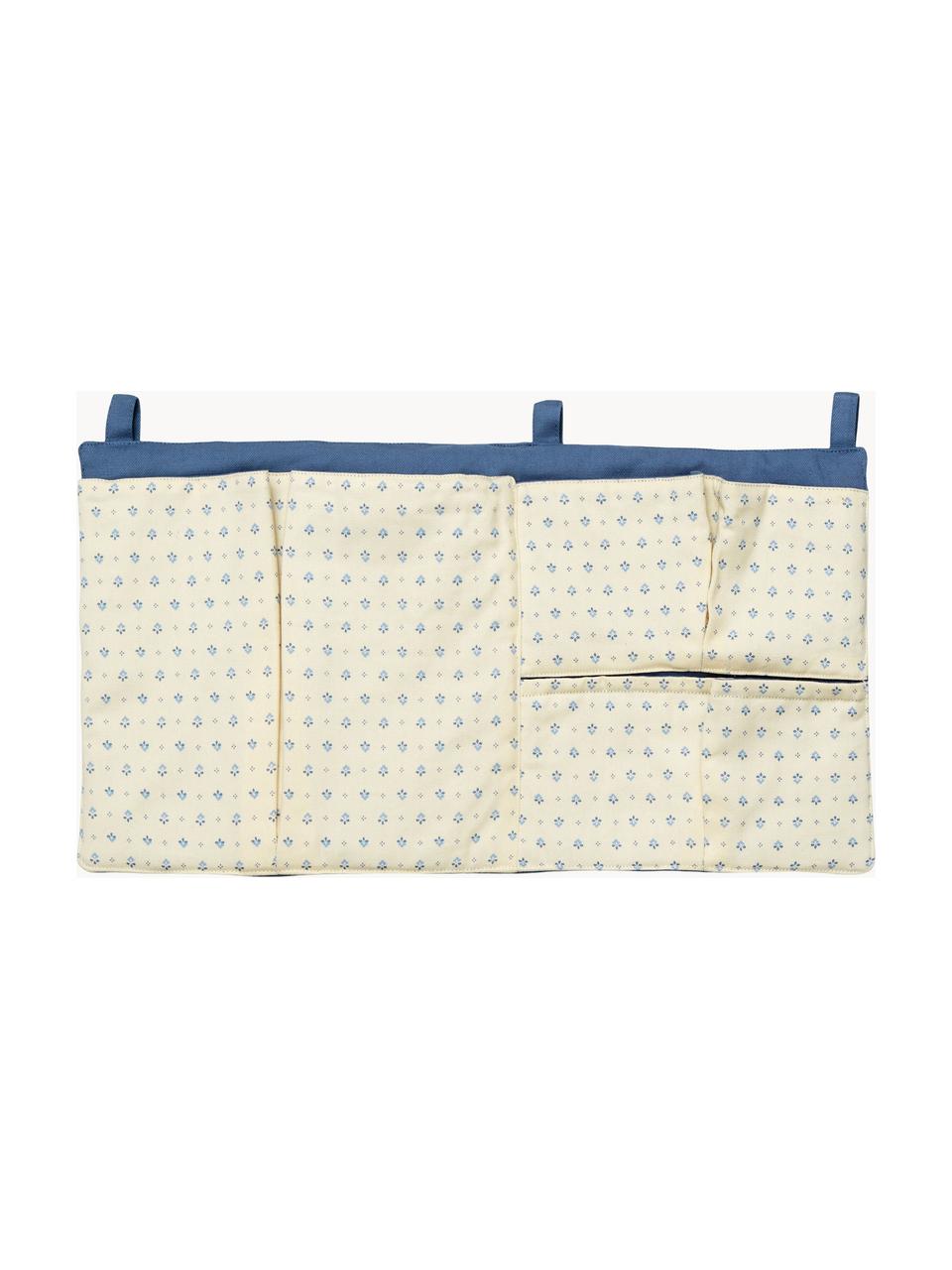 Poche de lit en coton bio Capri, Capri, larg. 42 x long. 24 cm