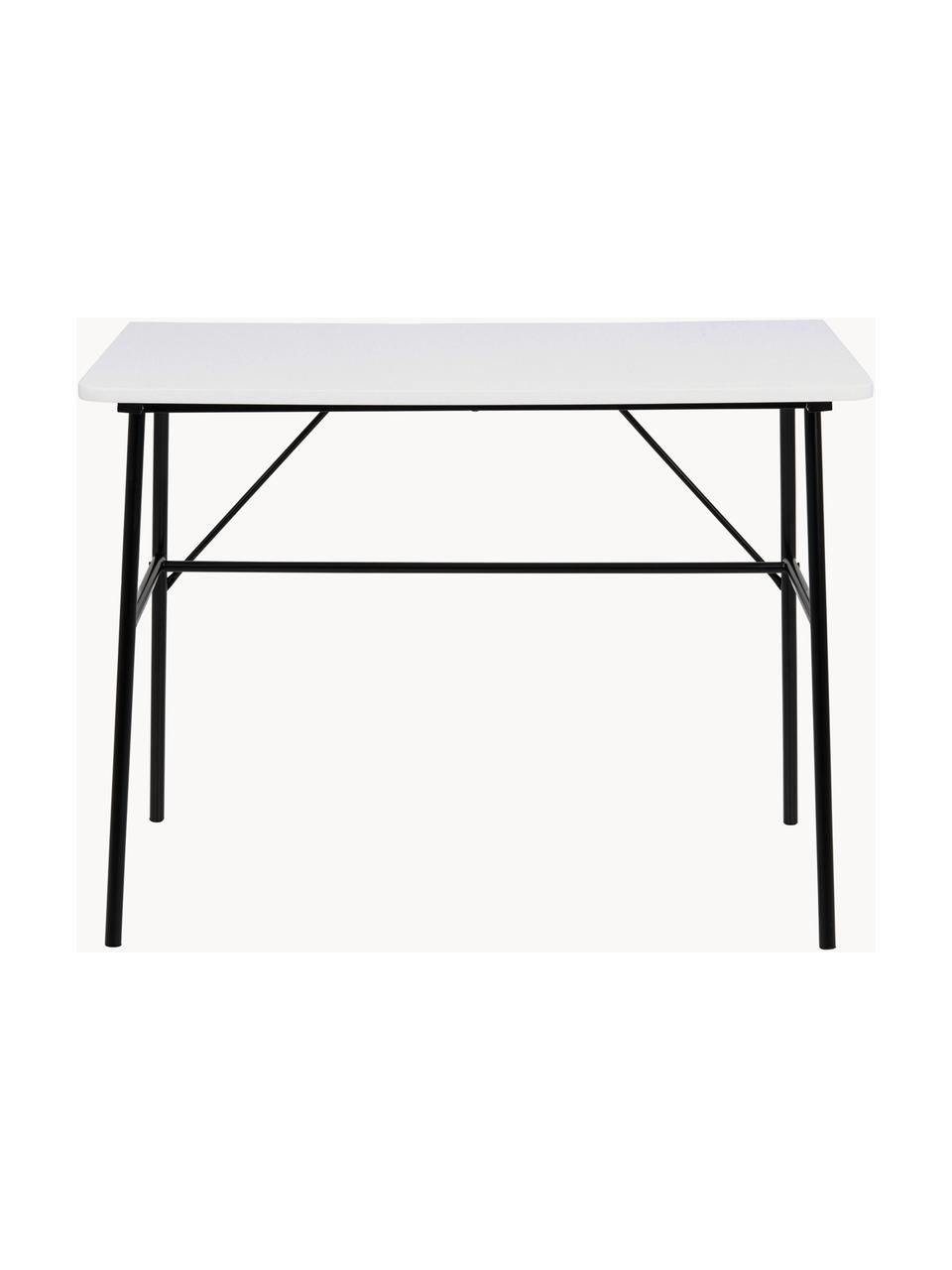 Psací stůl Pascal, Bílá, Š 100 cm, H 55 cm
