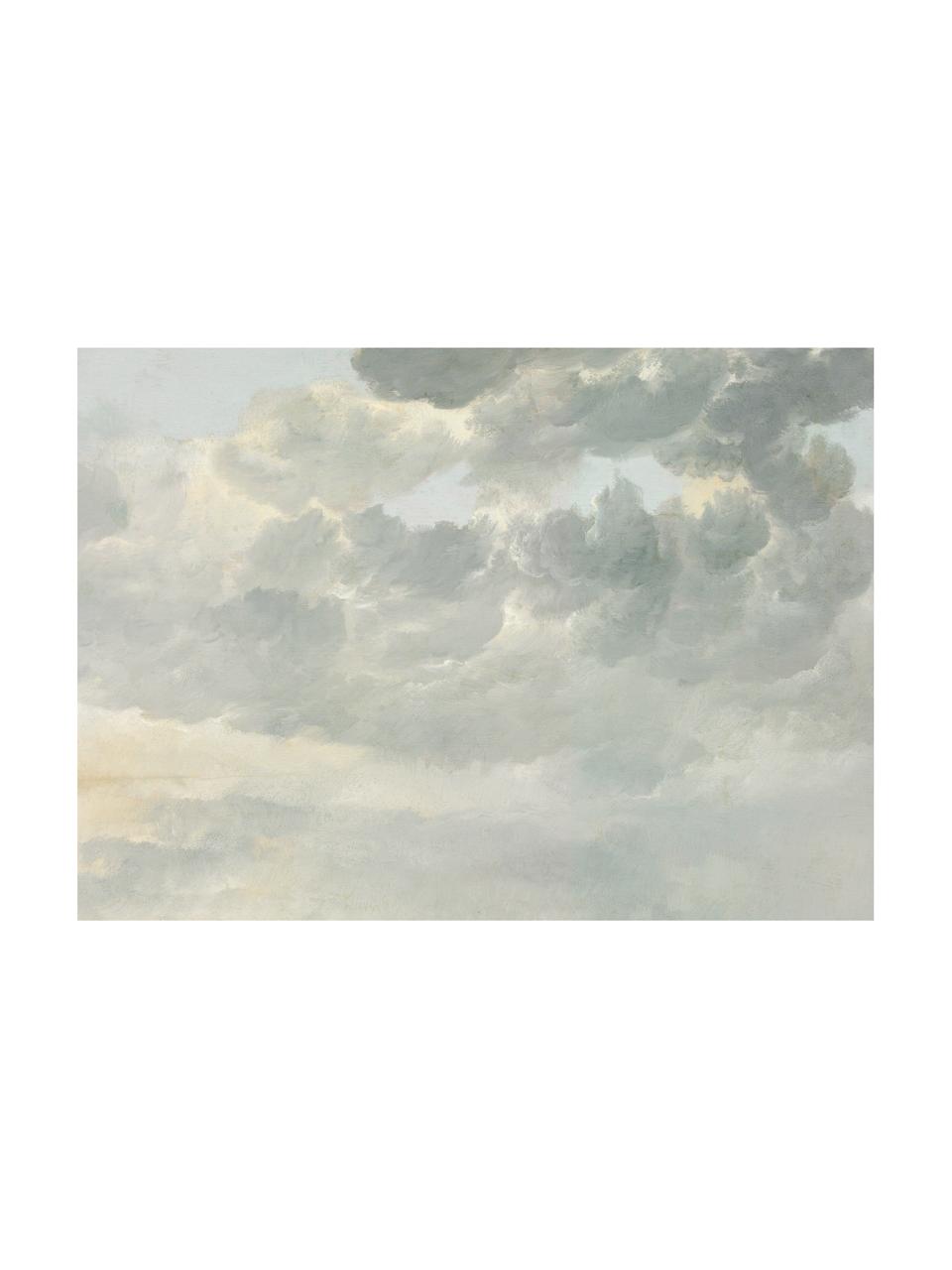 Fotobehang Golden Age Clouds, Vlies, milieuvriendelijk en biologisch afbreekbaar, Grijs, mat beige, B 292 cm x H 280 cm