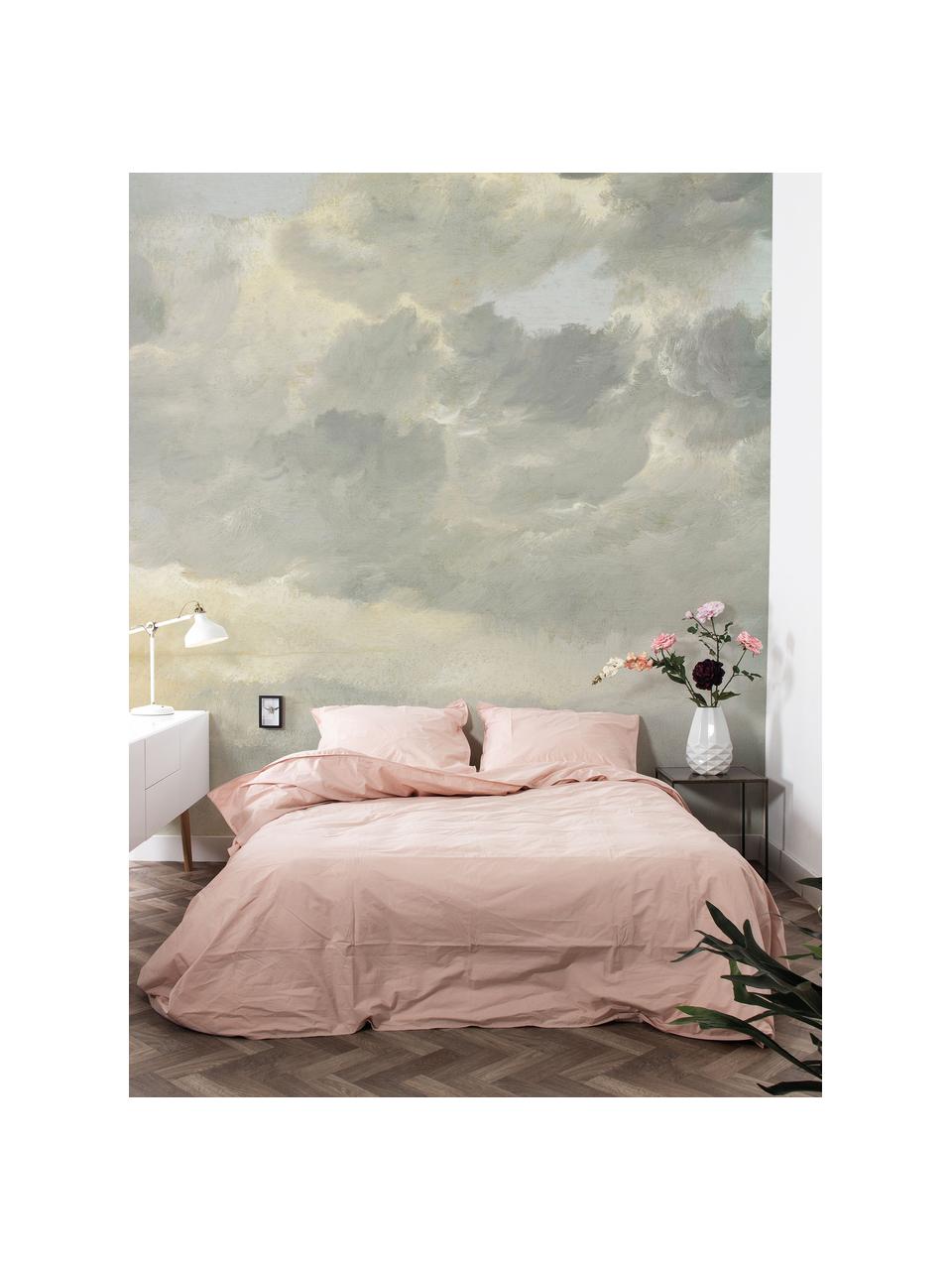 Fotobehang Golden Age Clouds, Vlies, milieuvriendelijk en biologisch afbreekbaar, Grijs, mat beige, B 292 cm x H 280 cm