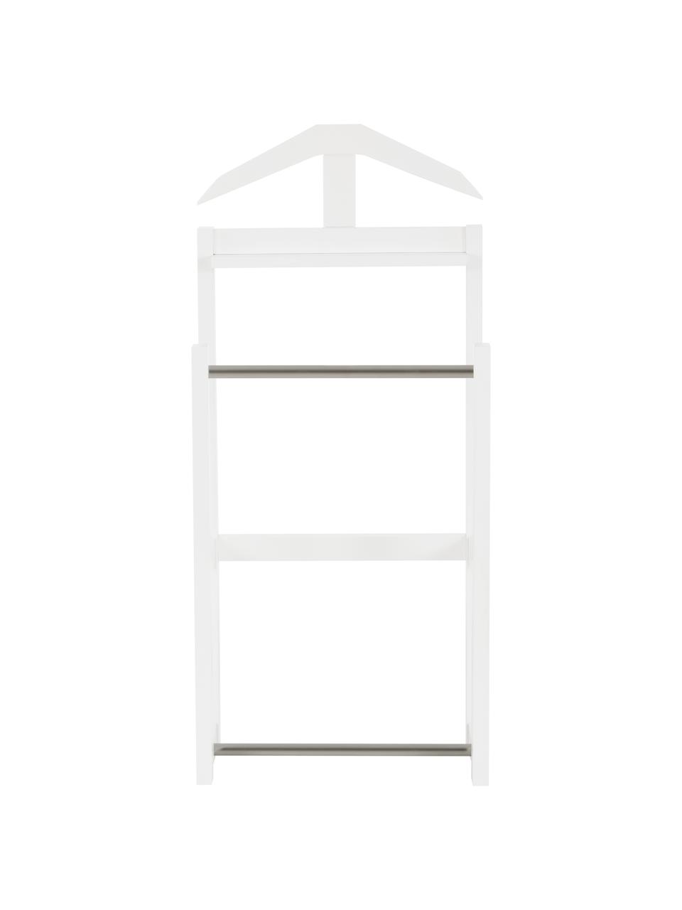 Wieszak stojący Diener Confetti, Drewno dębowe, lakierowane, Biały, S 44 x W 100 cm