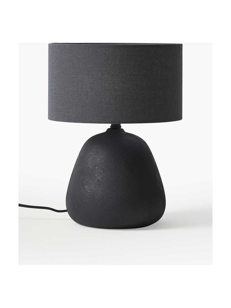 Lampe à poser en céramique Eileen, Anthracite, mat, Ø 26 x haut. 35 cm