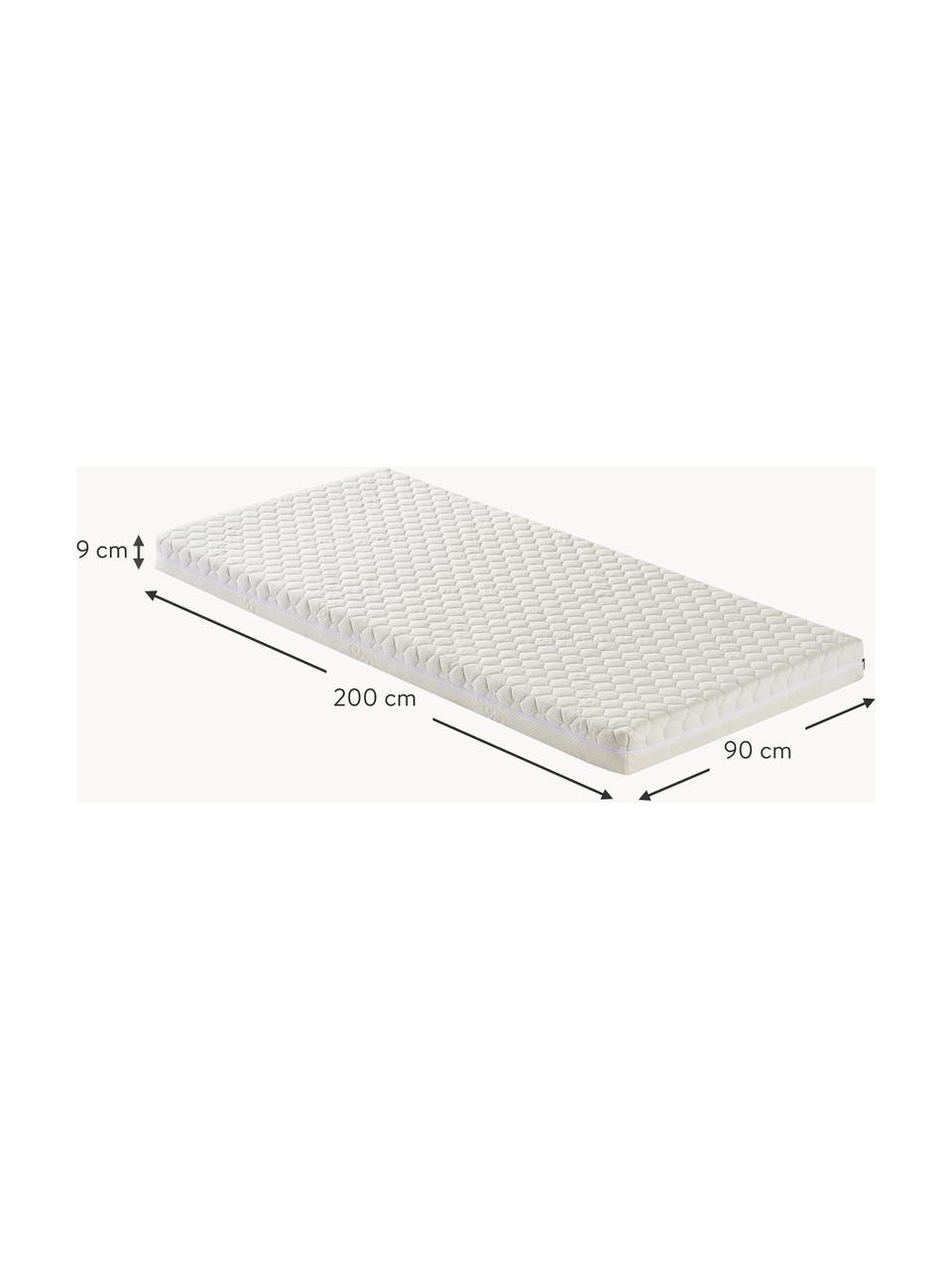 Matelas enfant Eco Comfort & Eco Dream, tailles variées, Blanc, larg. 90 x long. 200 cm