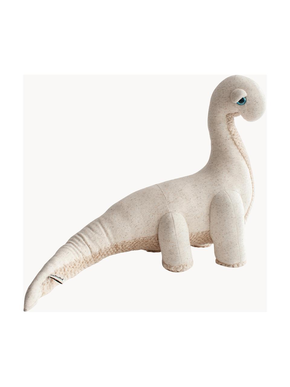 Cojín peluche artesanal Diplo, Tonos beige jaspeado, An 90 x Al 60 cm