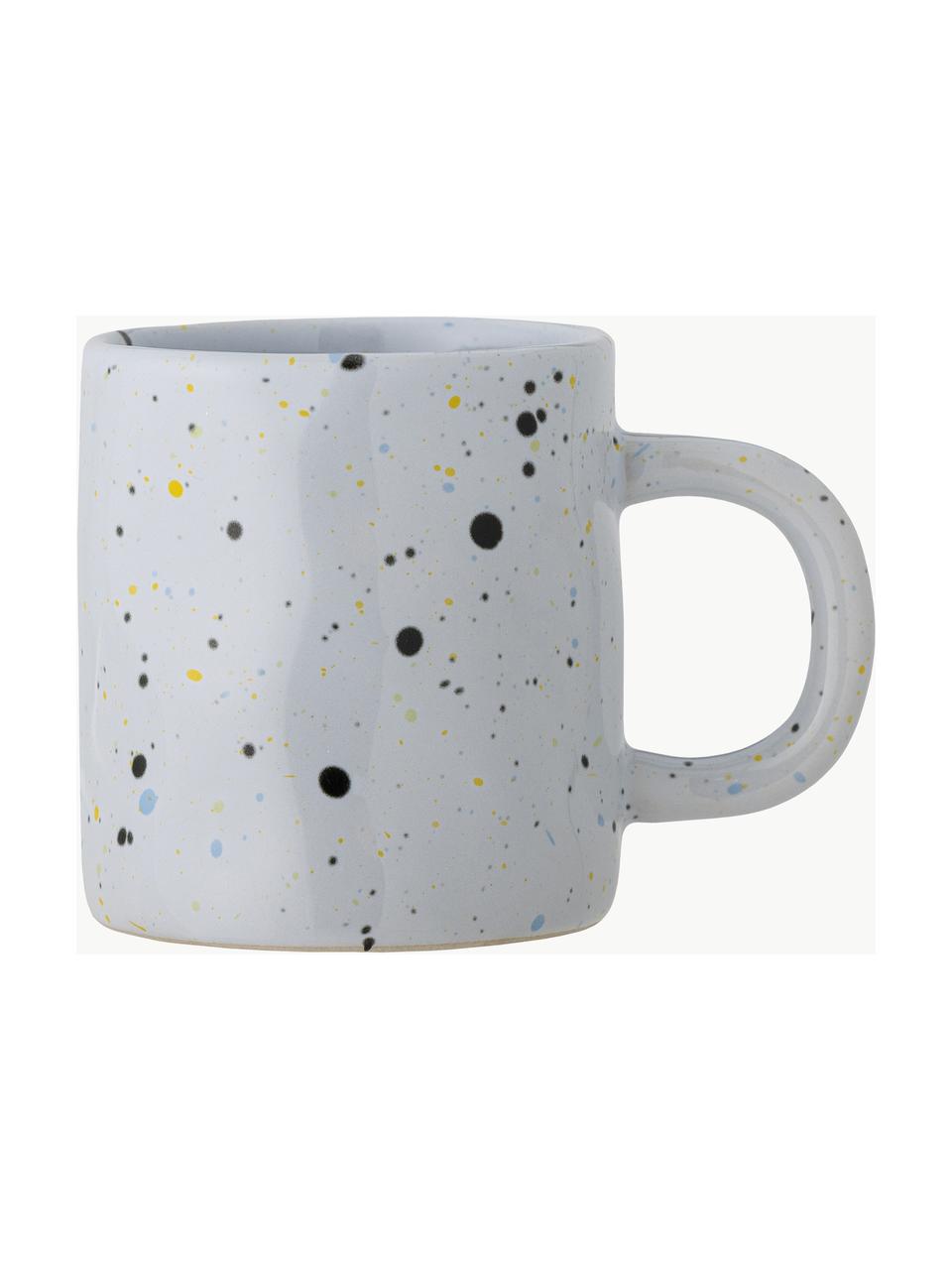 Tasse Sprinkle, Grès cérame, Bleu ciel, multicolore chiné, Ø 8 x haut. 8 cm, 210 ml